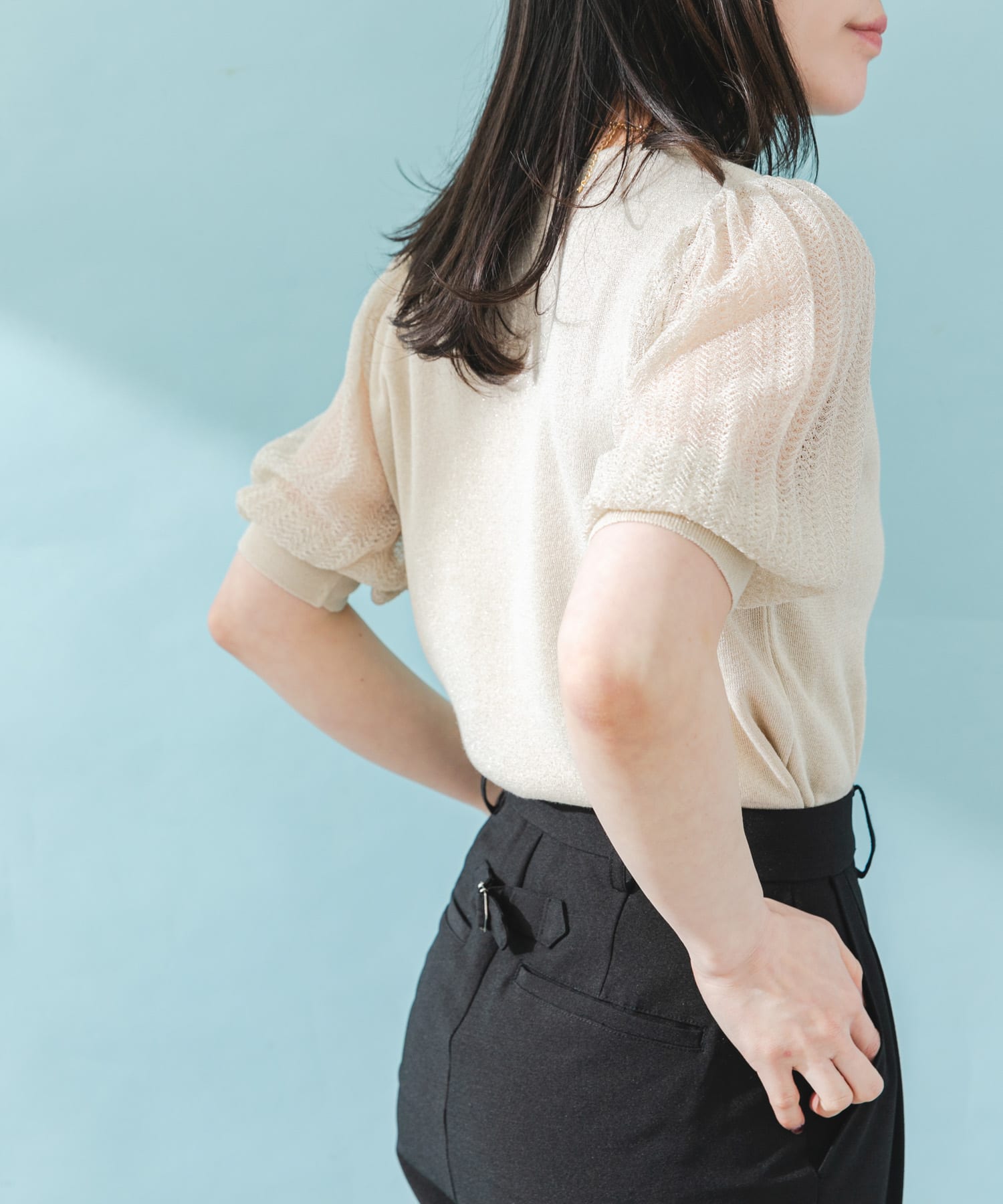 身長：157cm サイズ：FREE