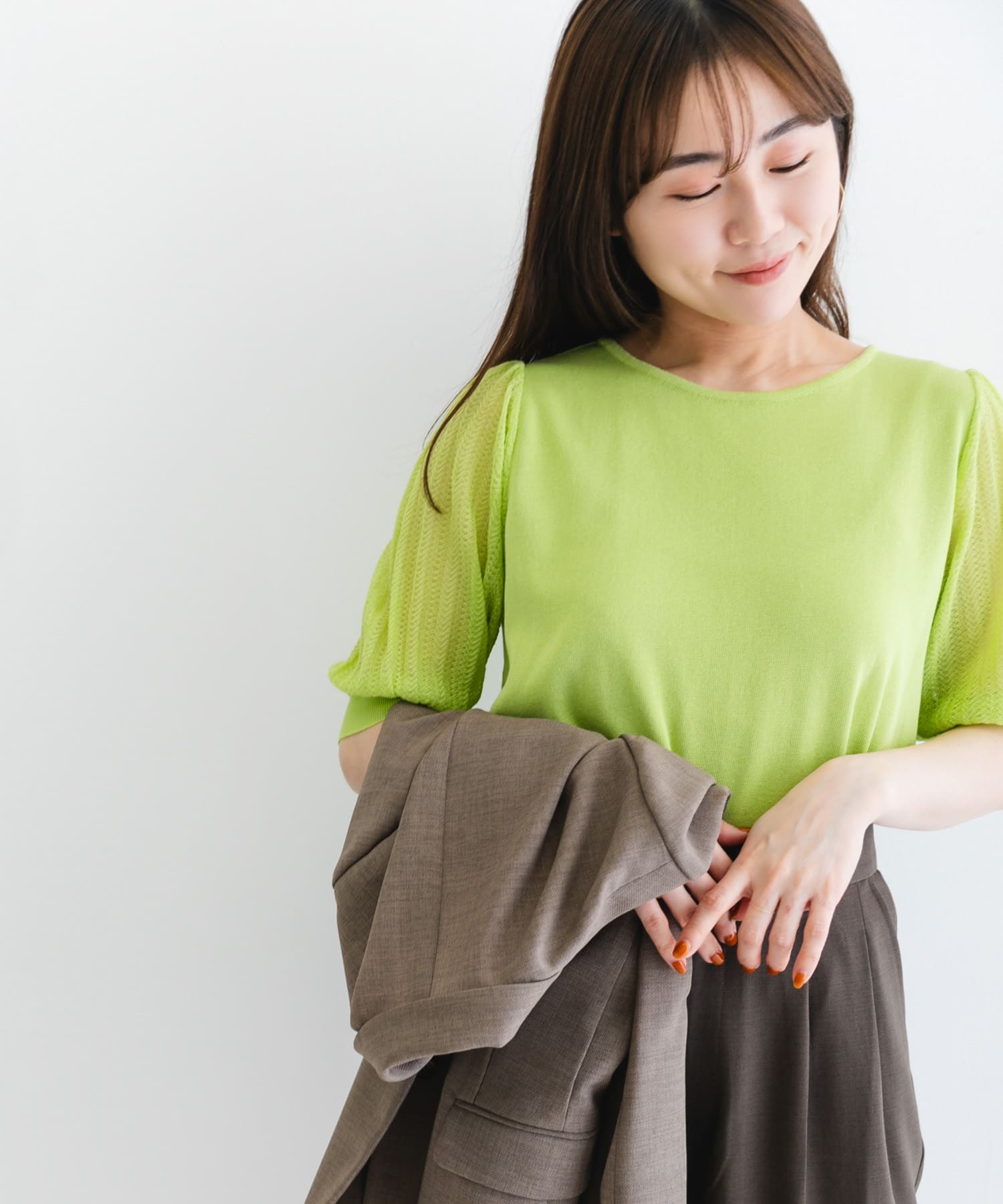 身長：157cm サイズ：FREE