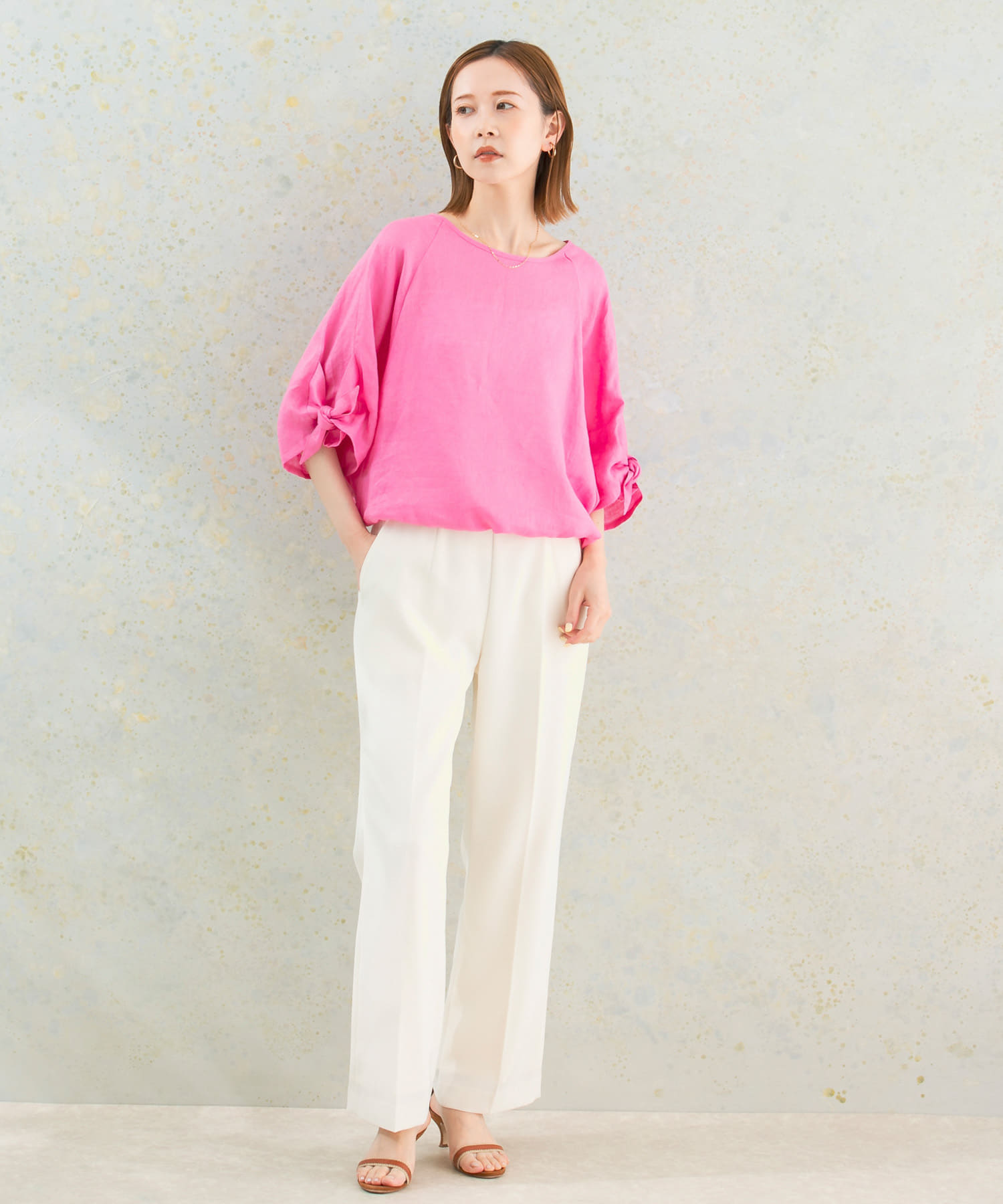 リボンスリーブプルオーバー(FREE PINK): トップス｜URBAN RESEARCH