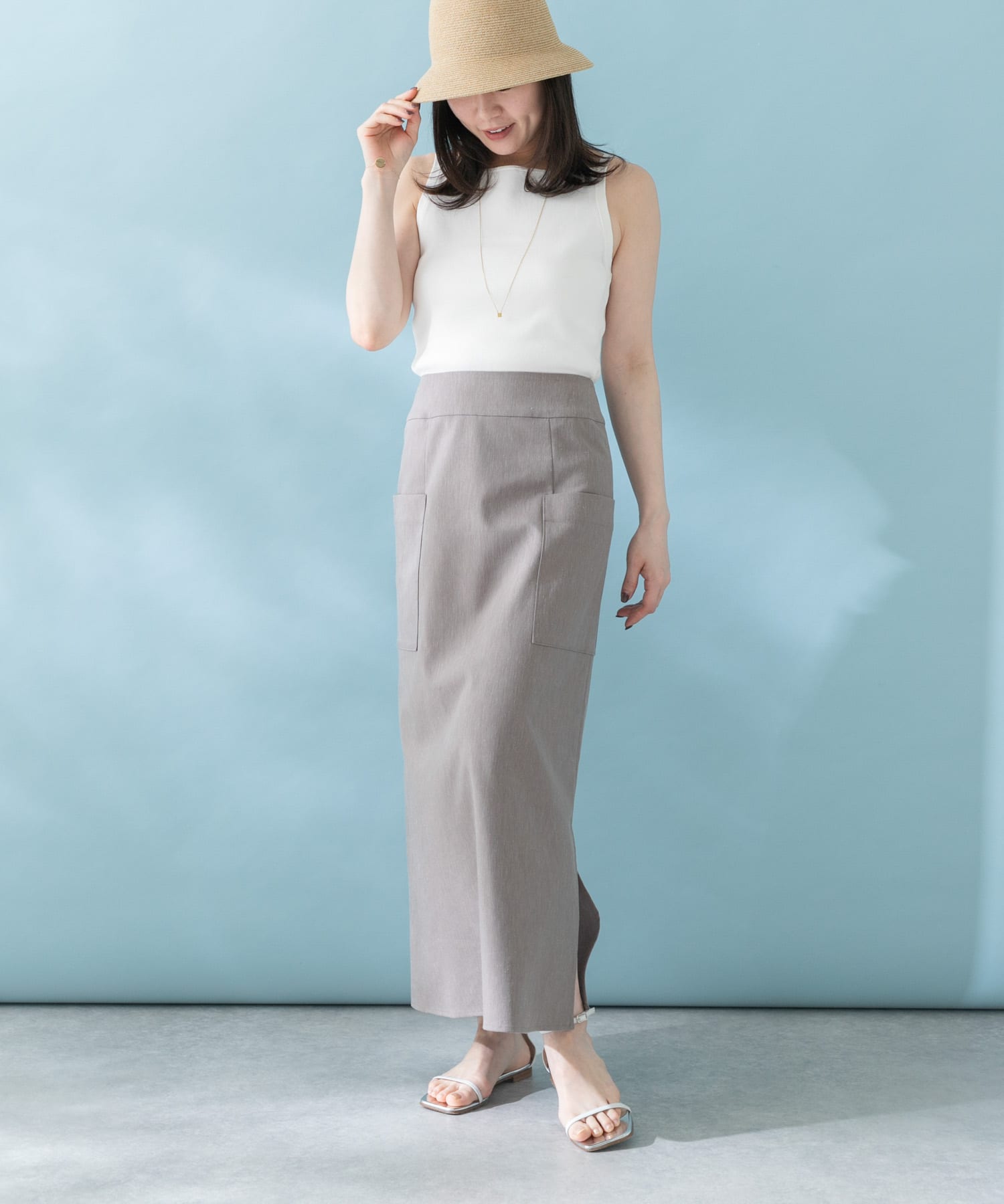 身長：157cm サイズ：38
