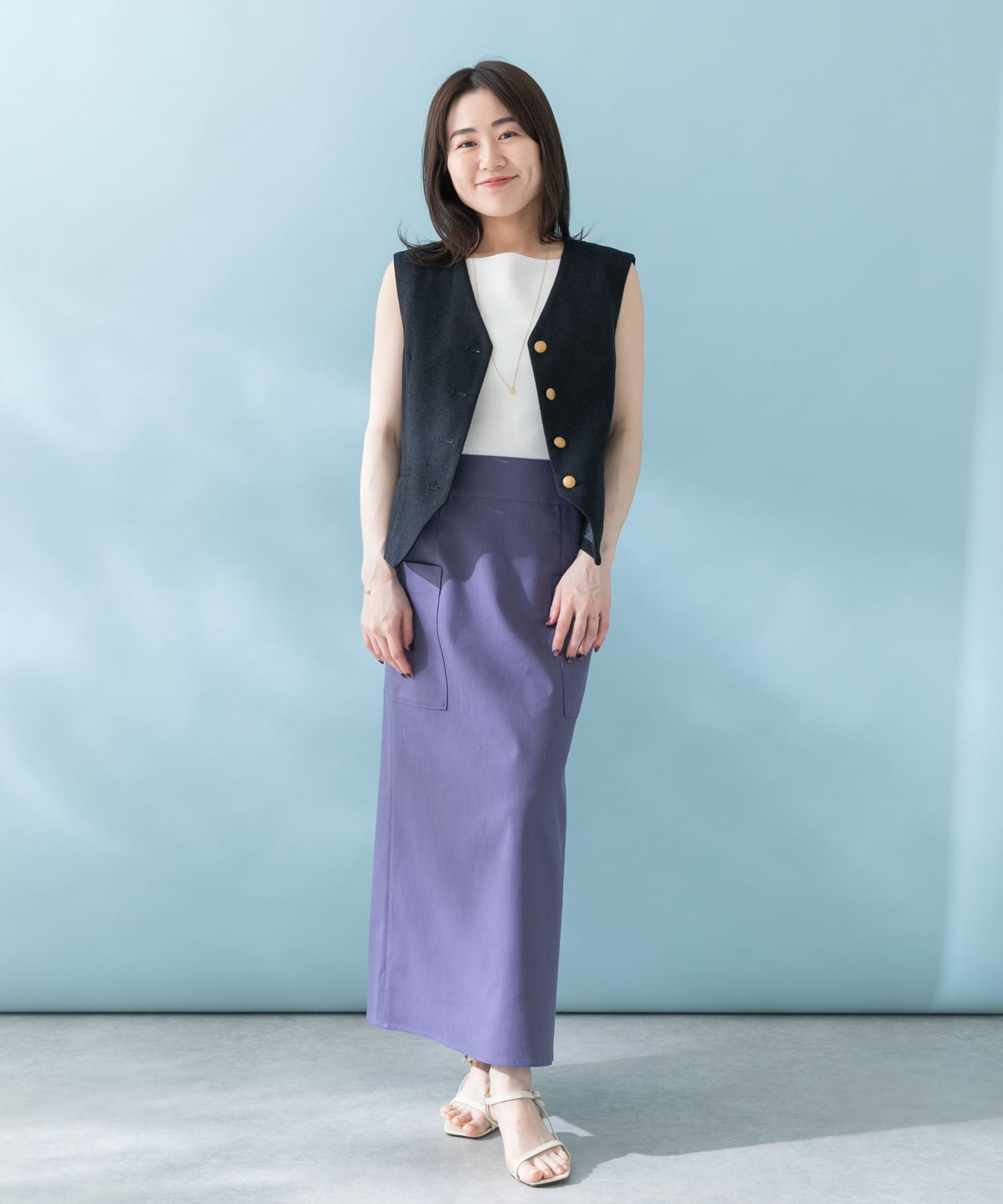 身長：157cm サイズ：38