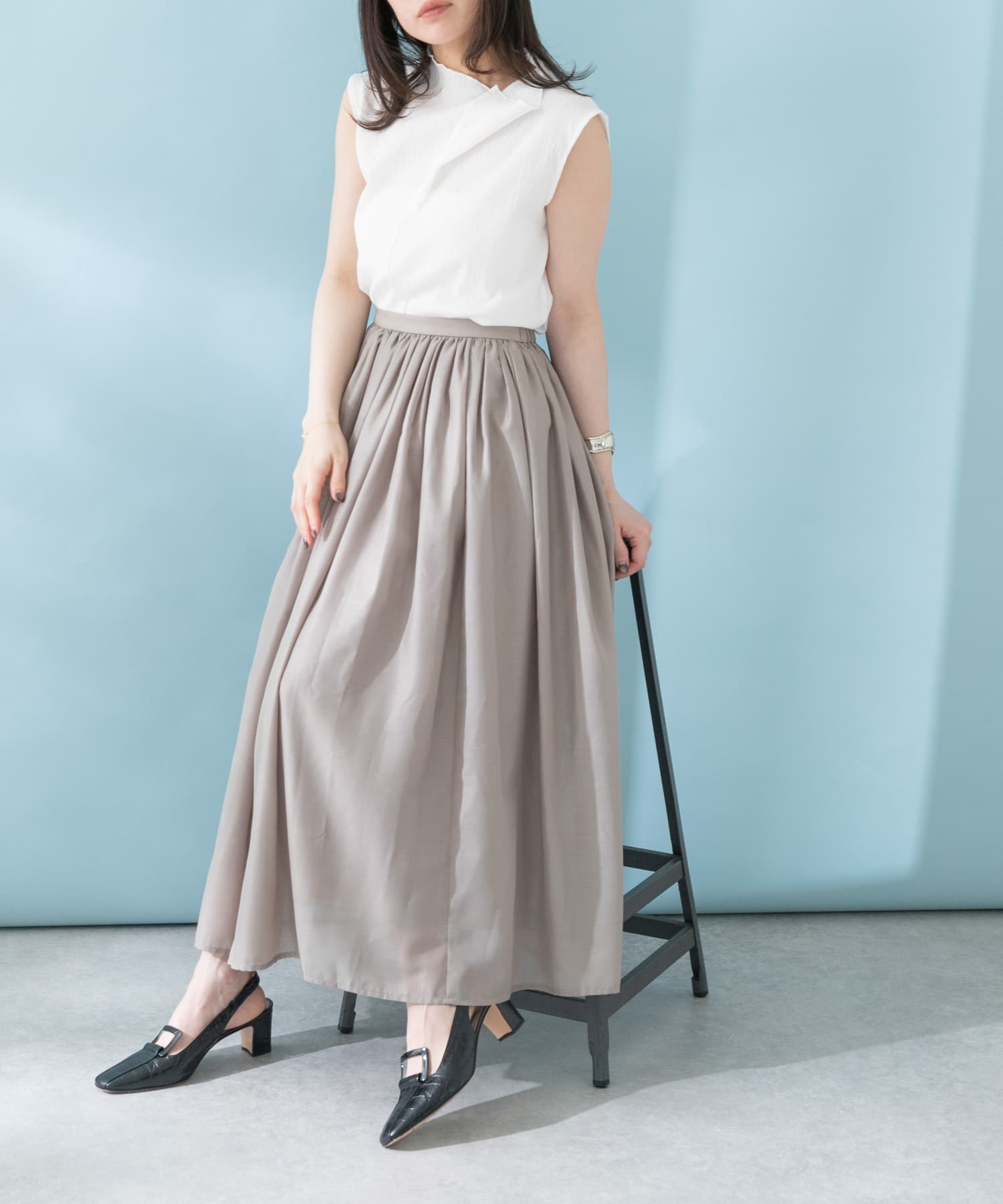 身長：157cm サイズ：FREE
