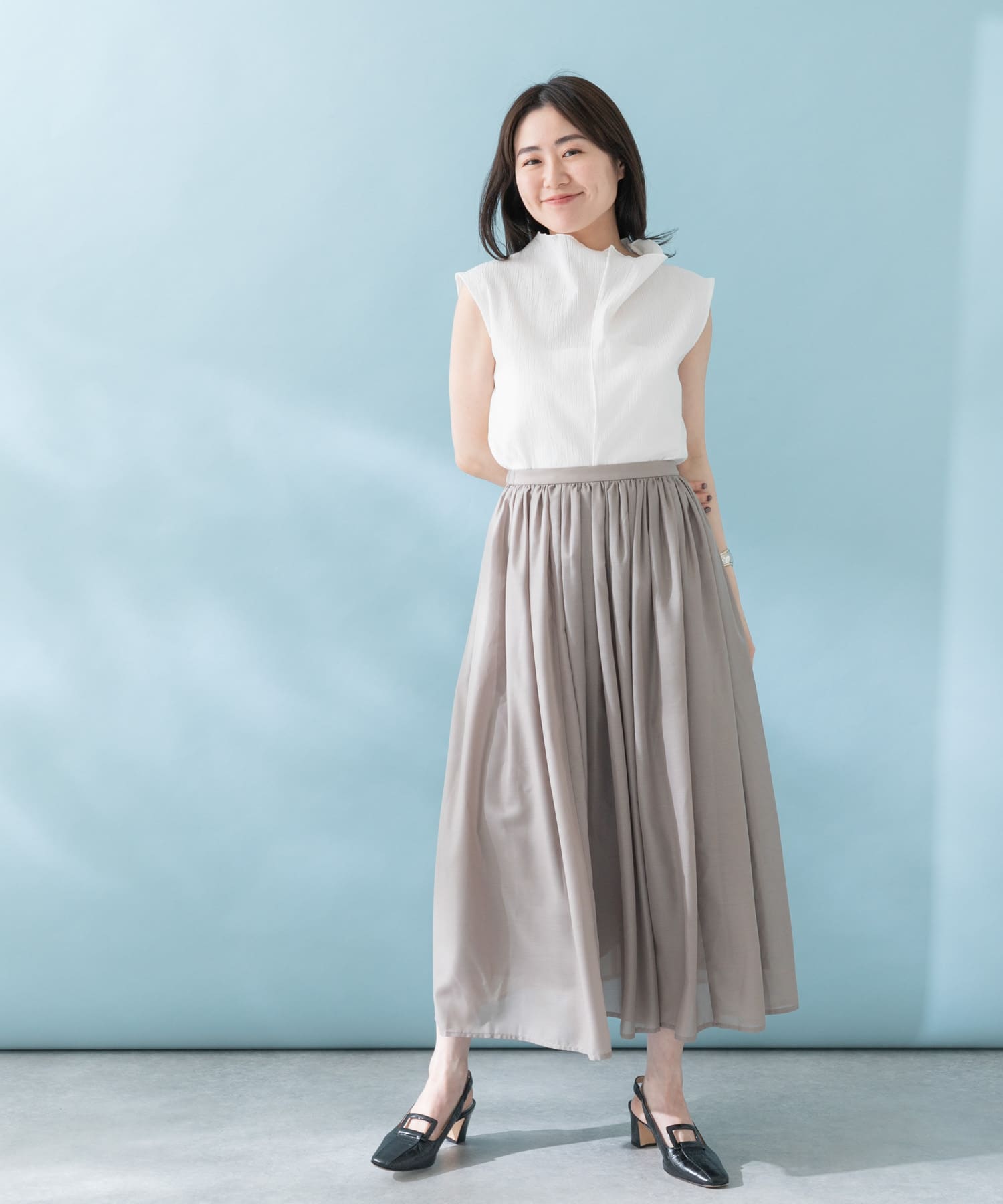 身長：157cm サイズ：FREE