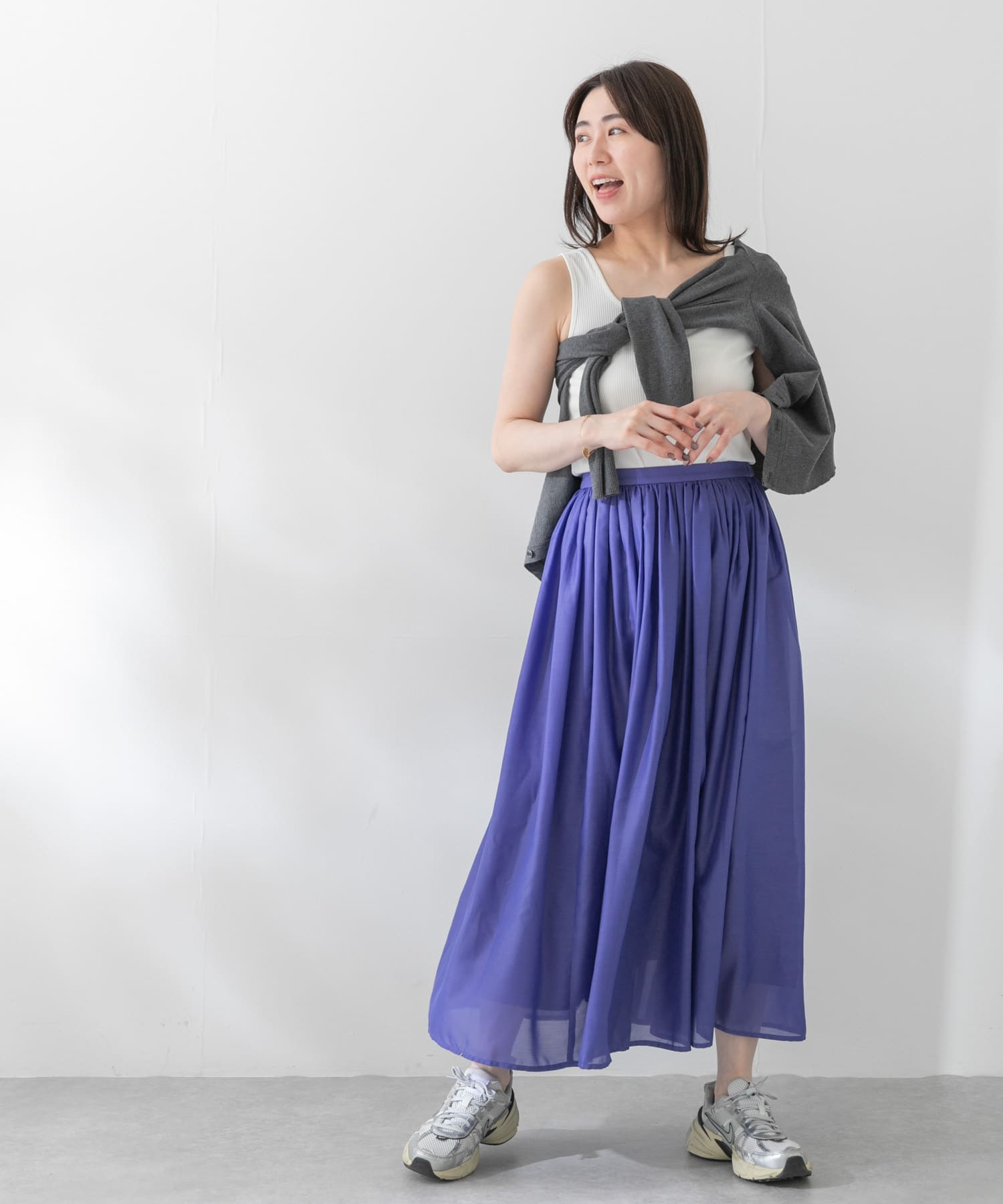 身長：157cm サイズ：FREE