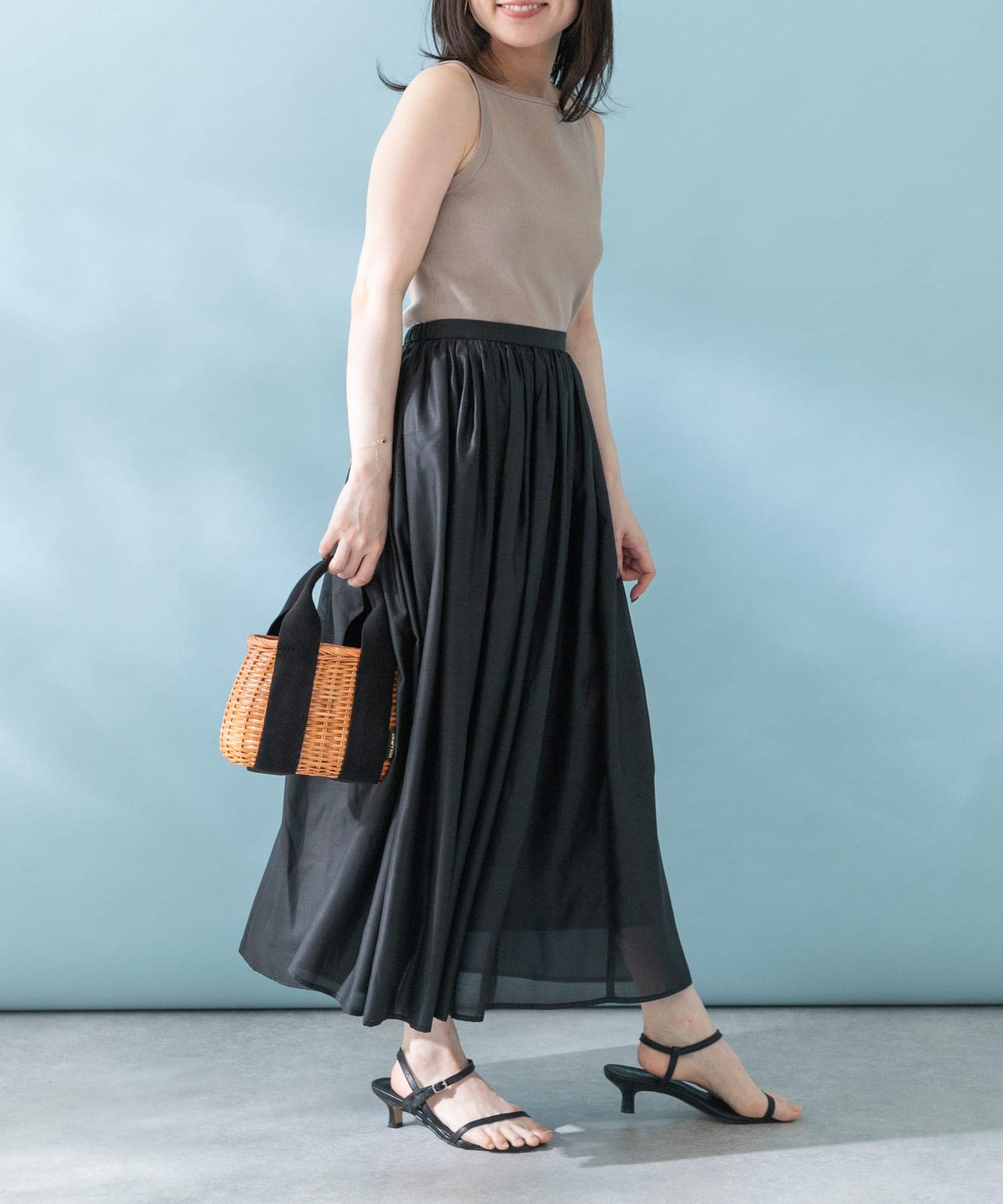 身長：157cm サイズ：FREE
