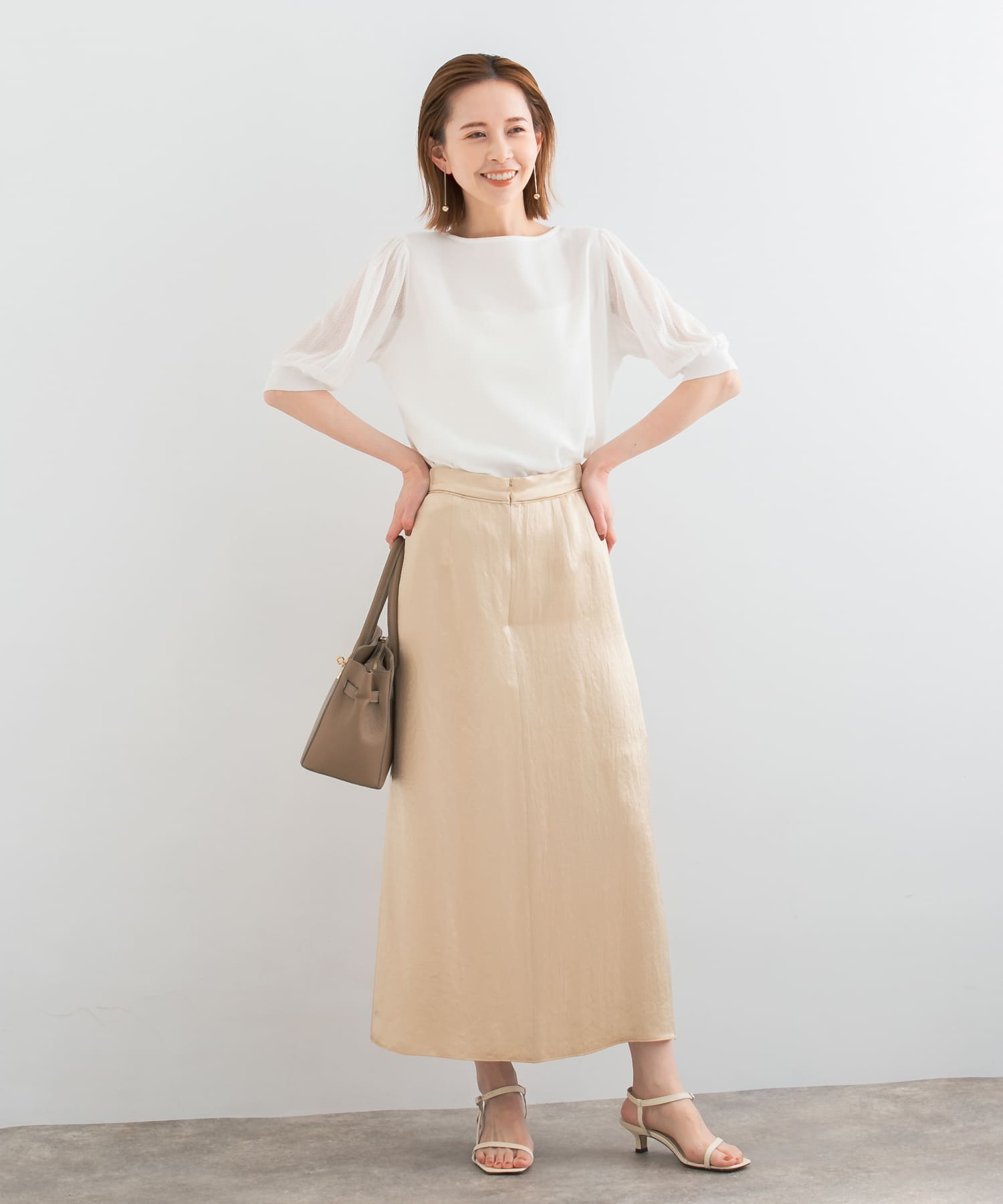 身長：165cm サイズ：FREE