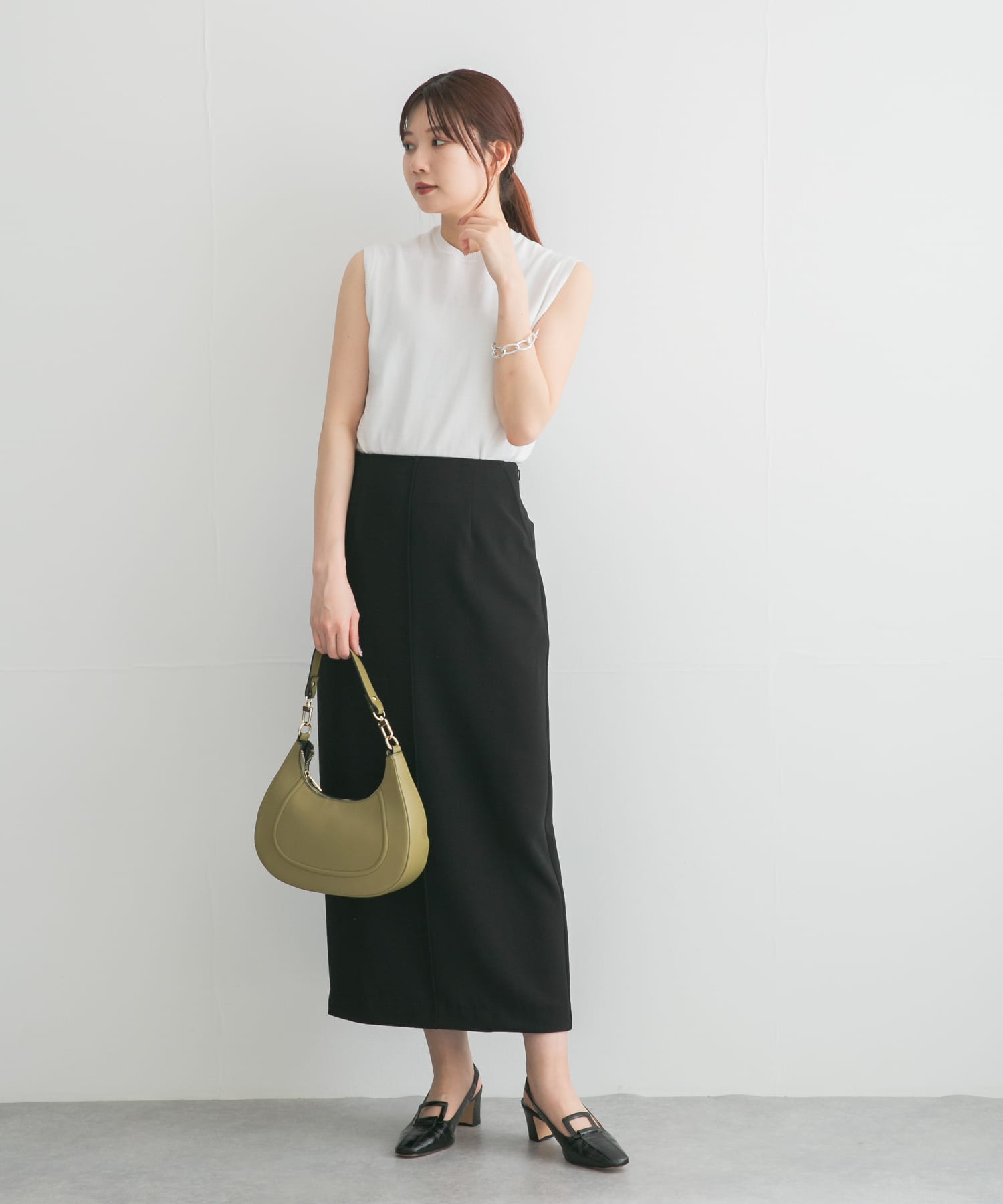 身長：163cm サイズ：FREE