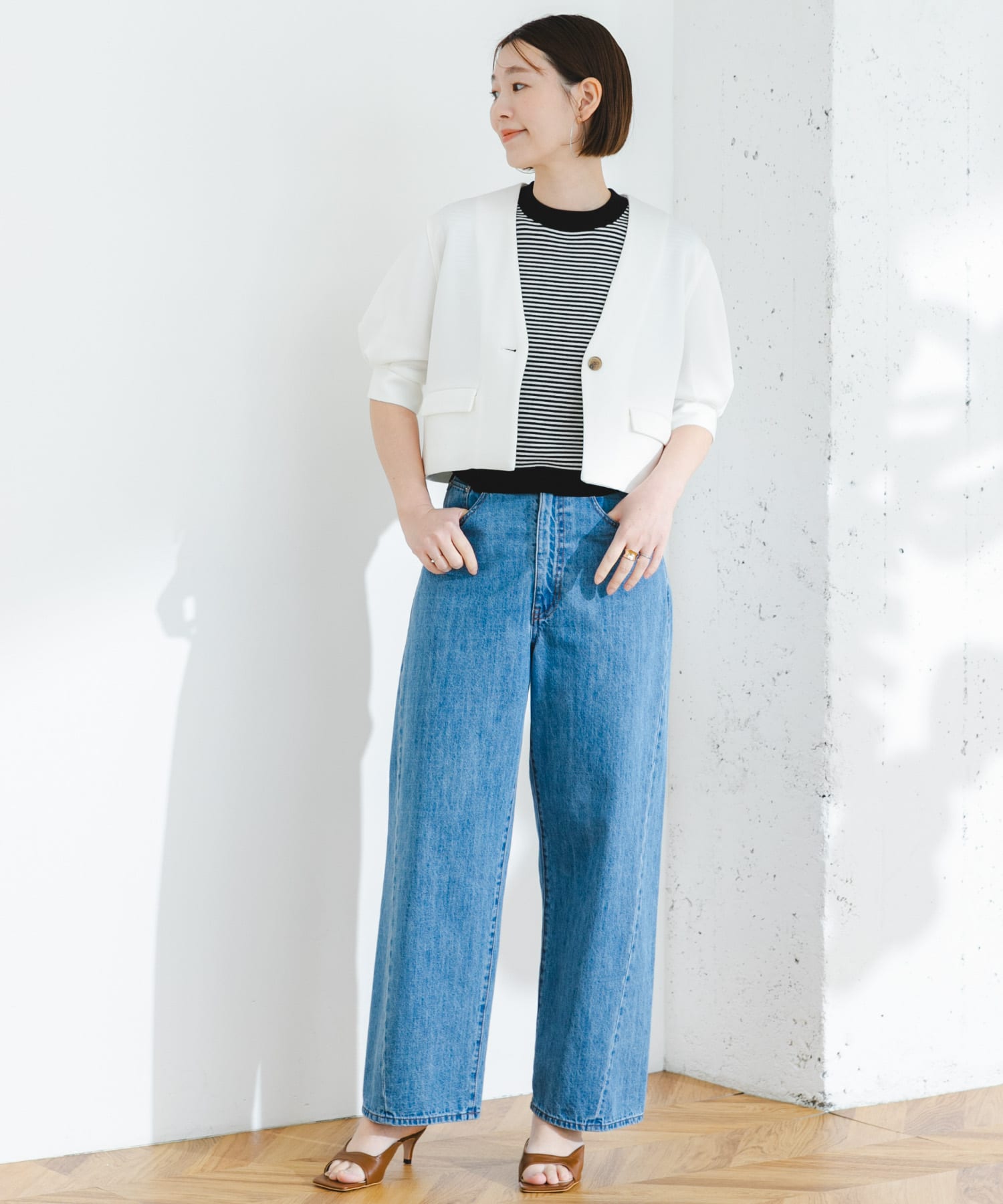 身長：164cm サイズ：38