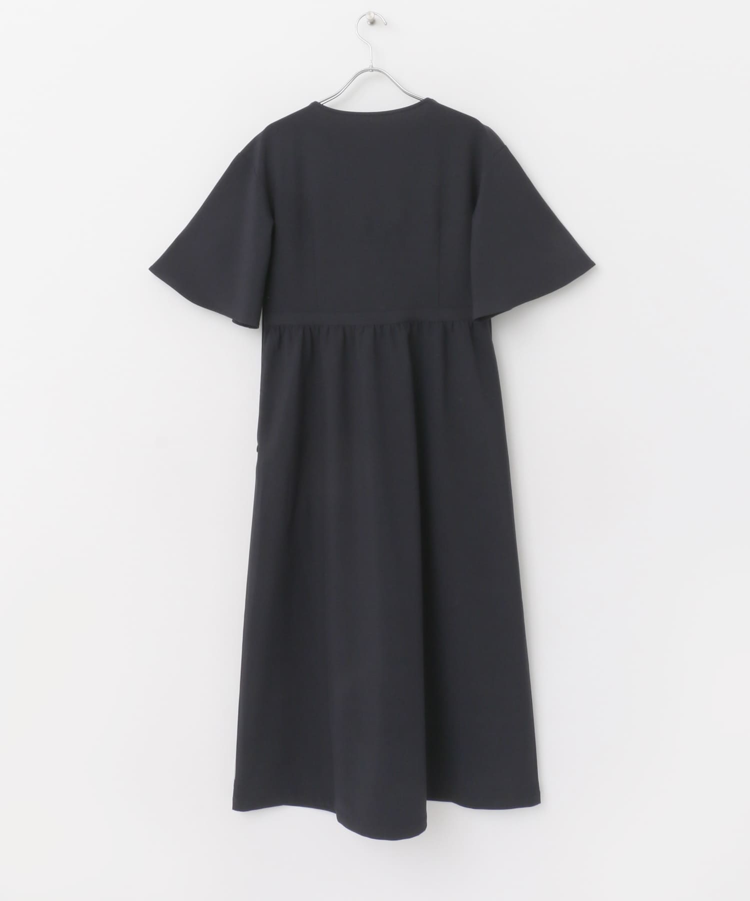 『UR TECH DRYLUXE』F by ROSSO　ウエストマークワンピース NAVY 36