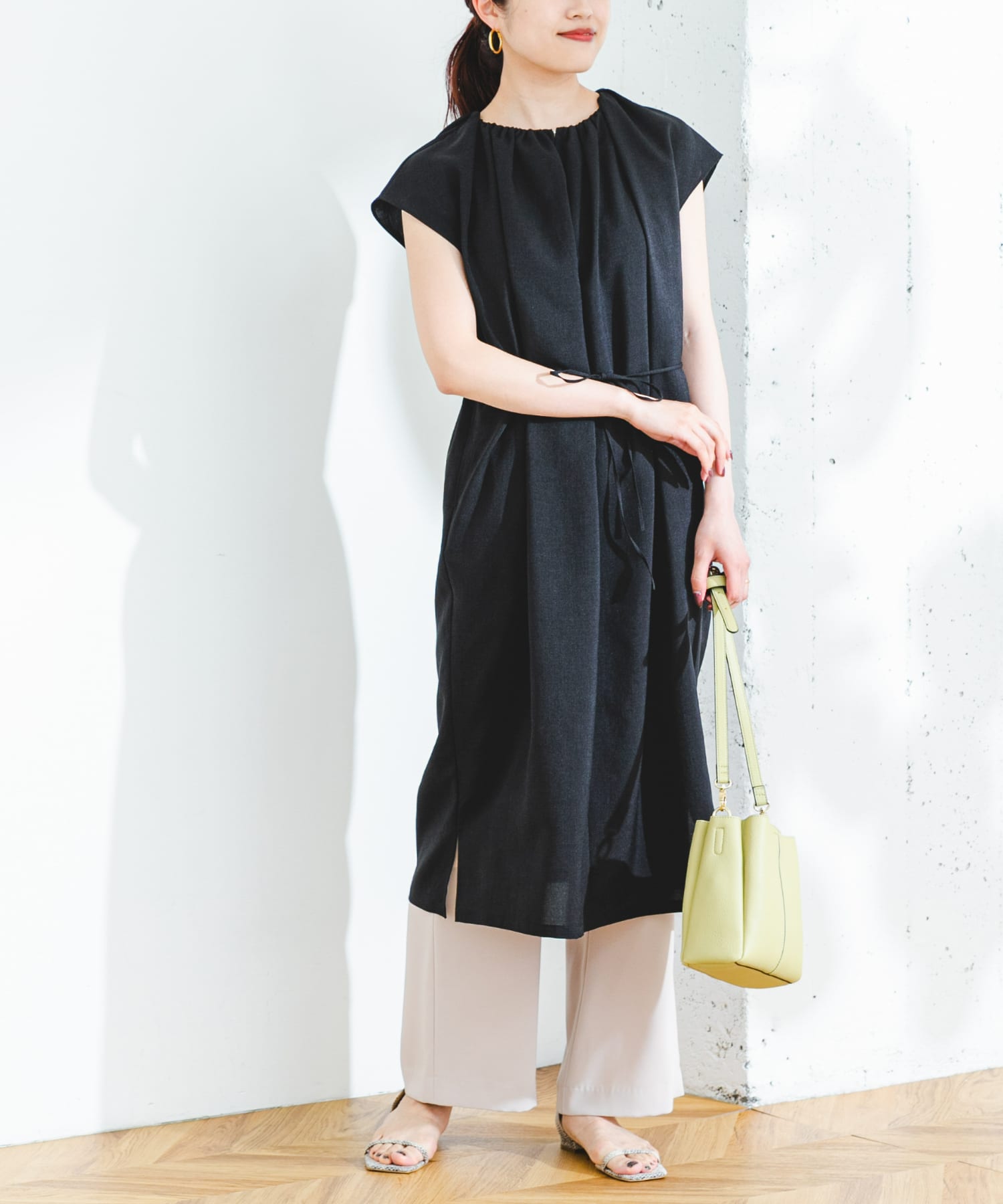 身長：163cm サイズ：FREE