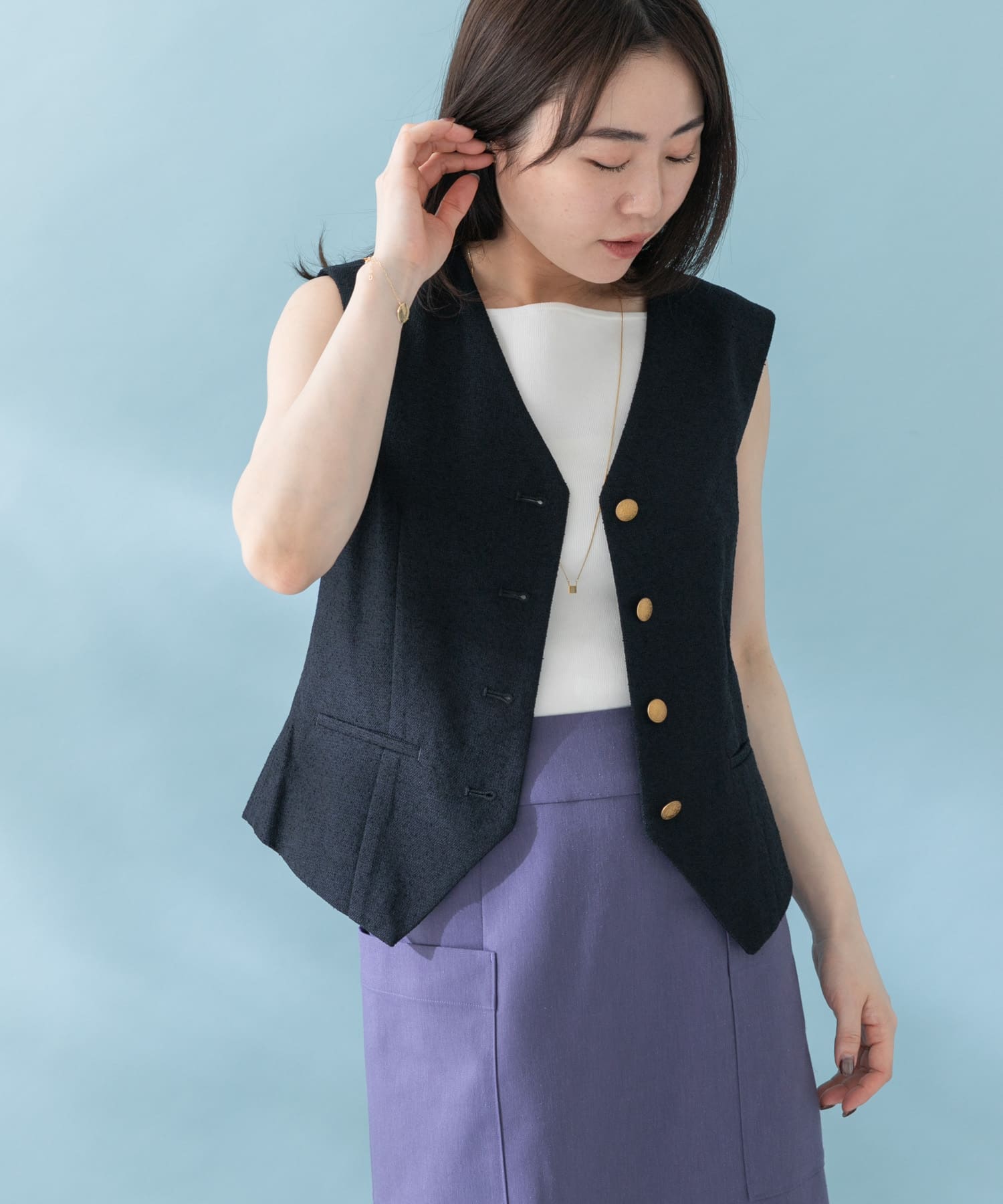 身長：157cm サイズ：FREE