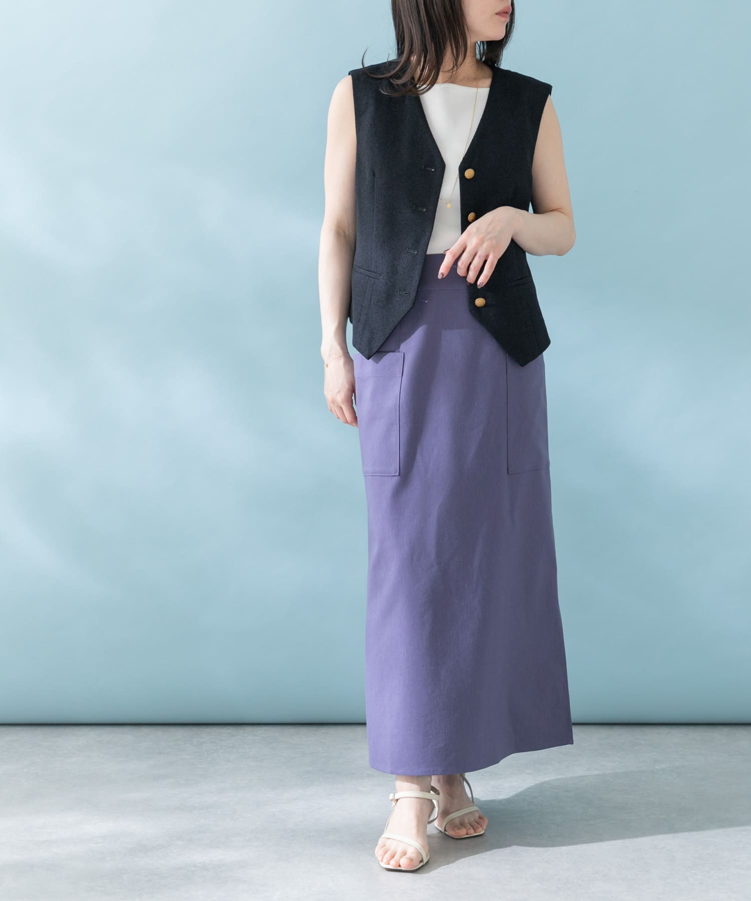 身長：157cm サイズ：FREE