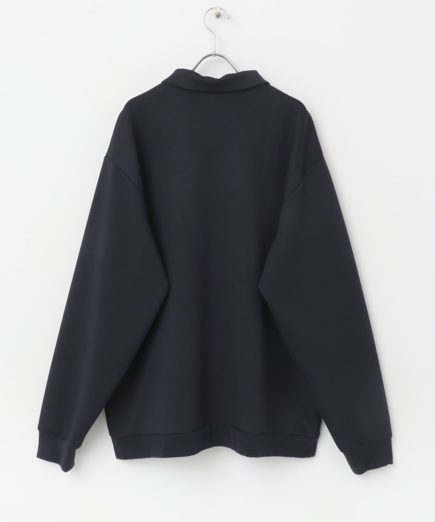『セットアップ対応』ポンチジッププルオーバー NAVY M