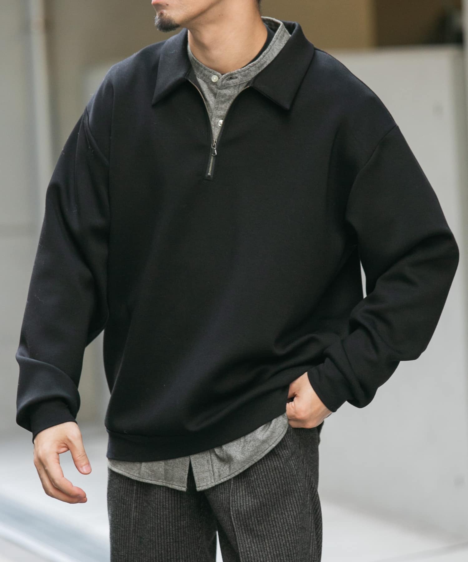 身長：172cm サイズ：L