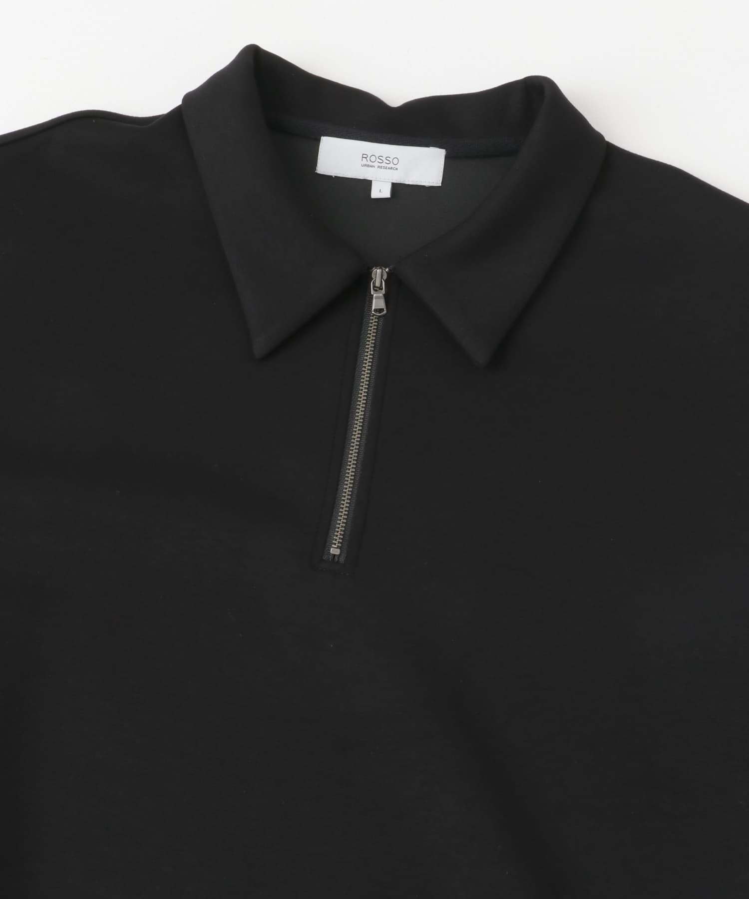 『セットアップ対応』ポンチジッププルオーバー BLACK M