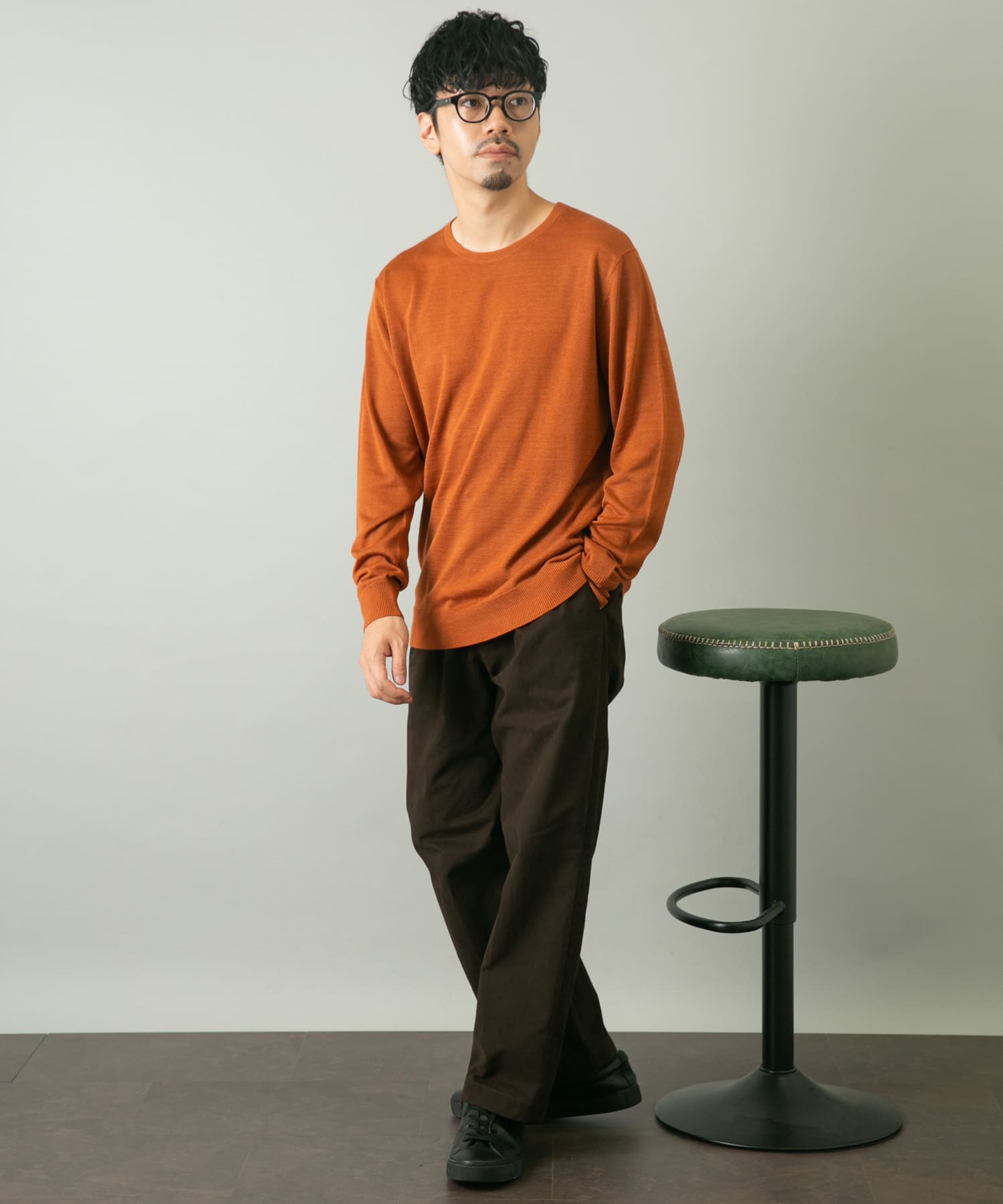 身長：172cm サイズ：L