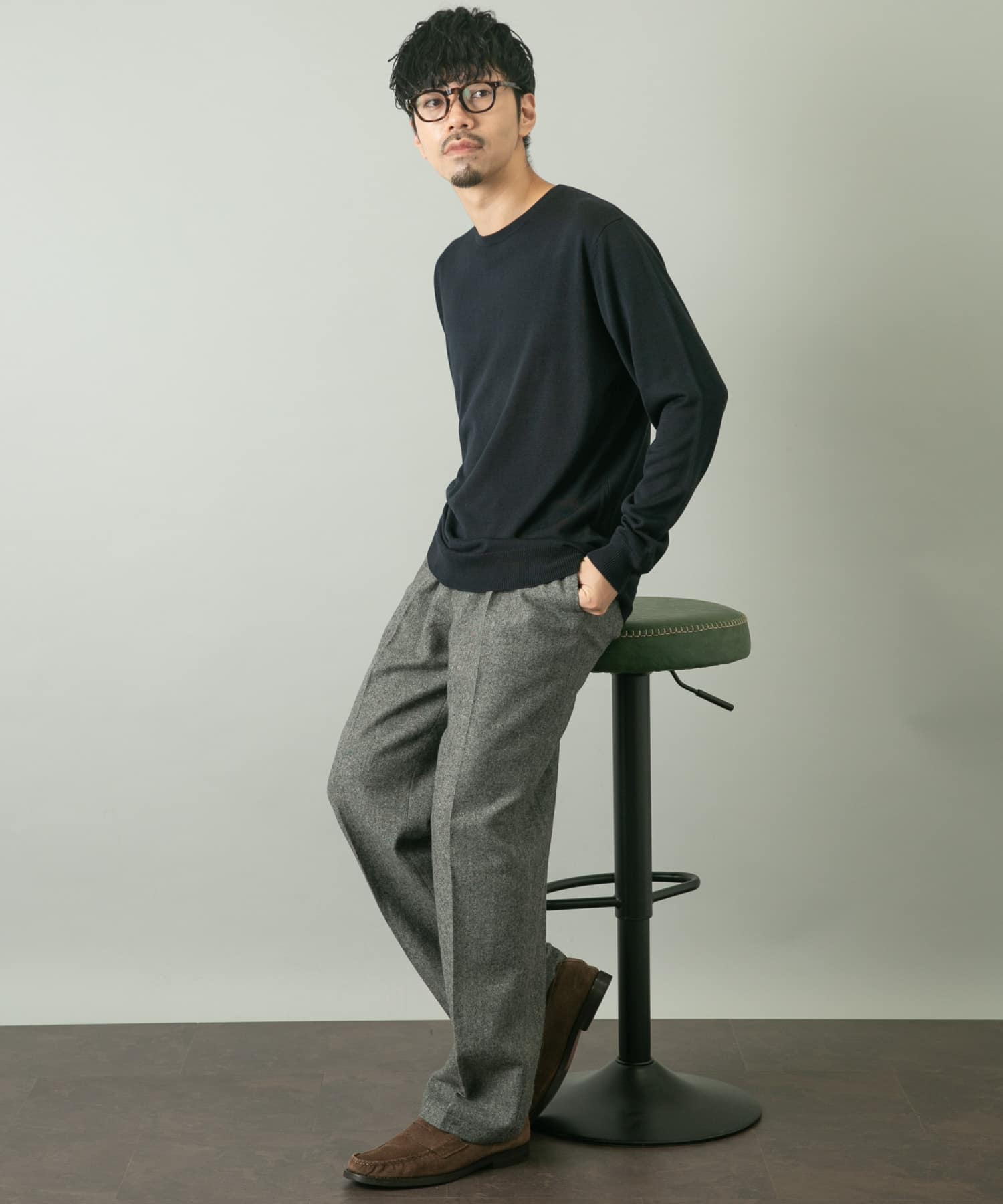 身長：172cm サイズ：L