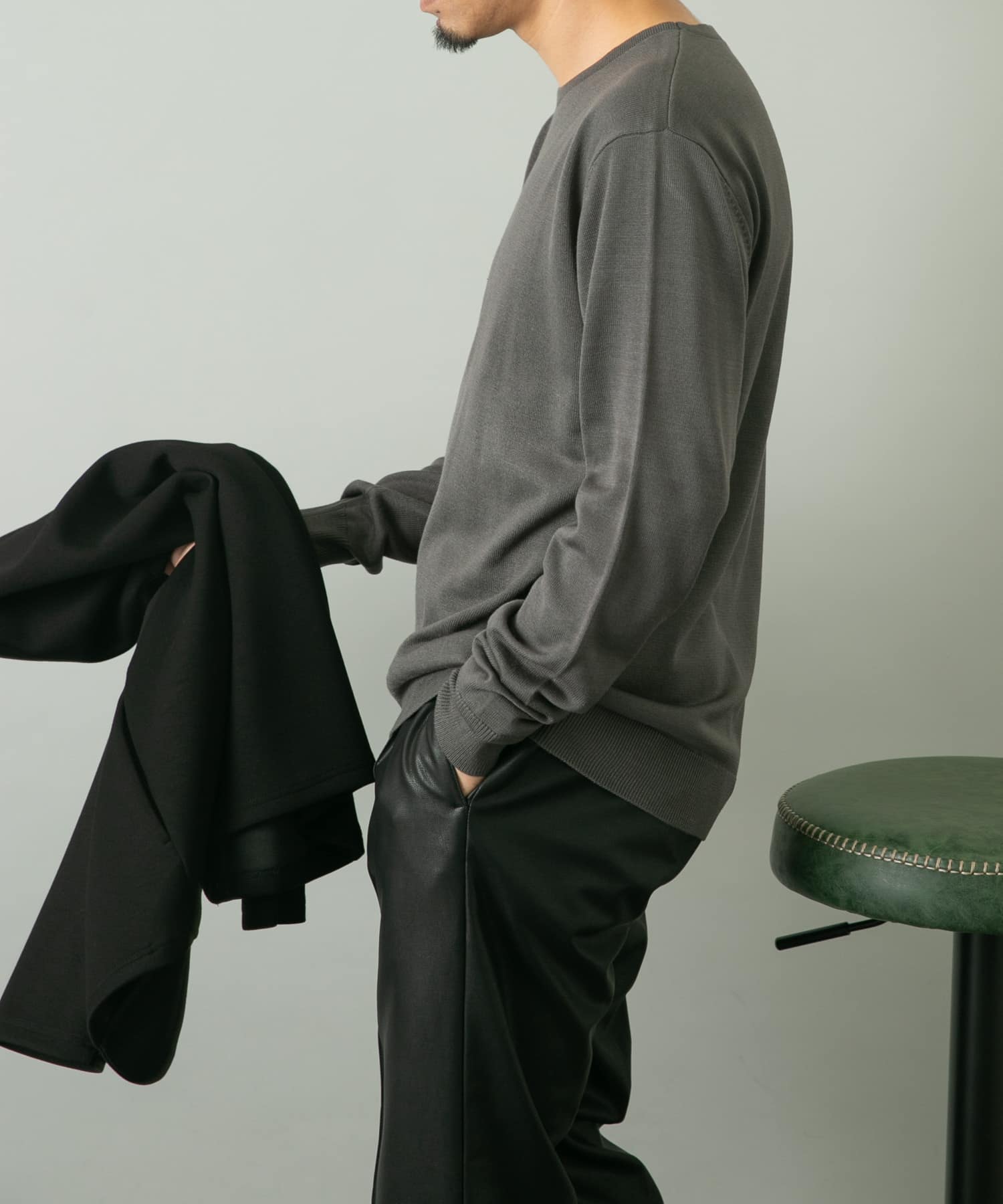 身長：172cm サイズ：L