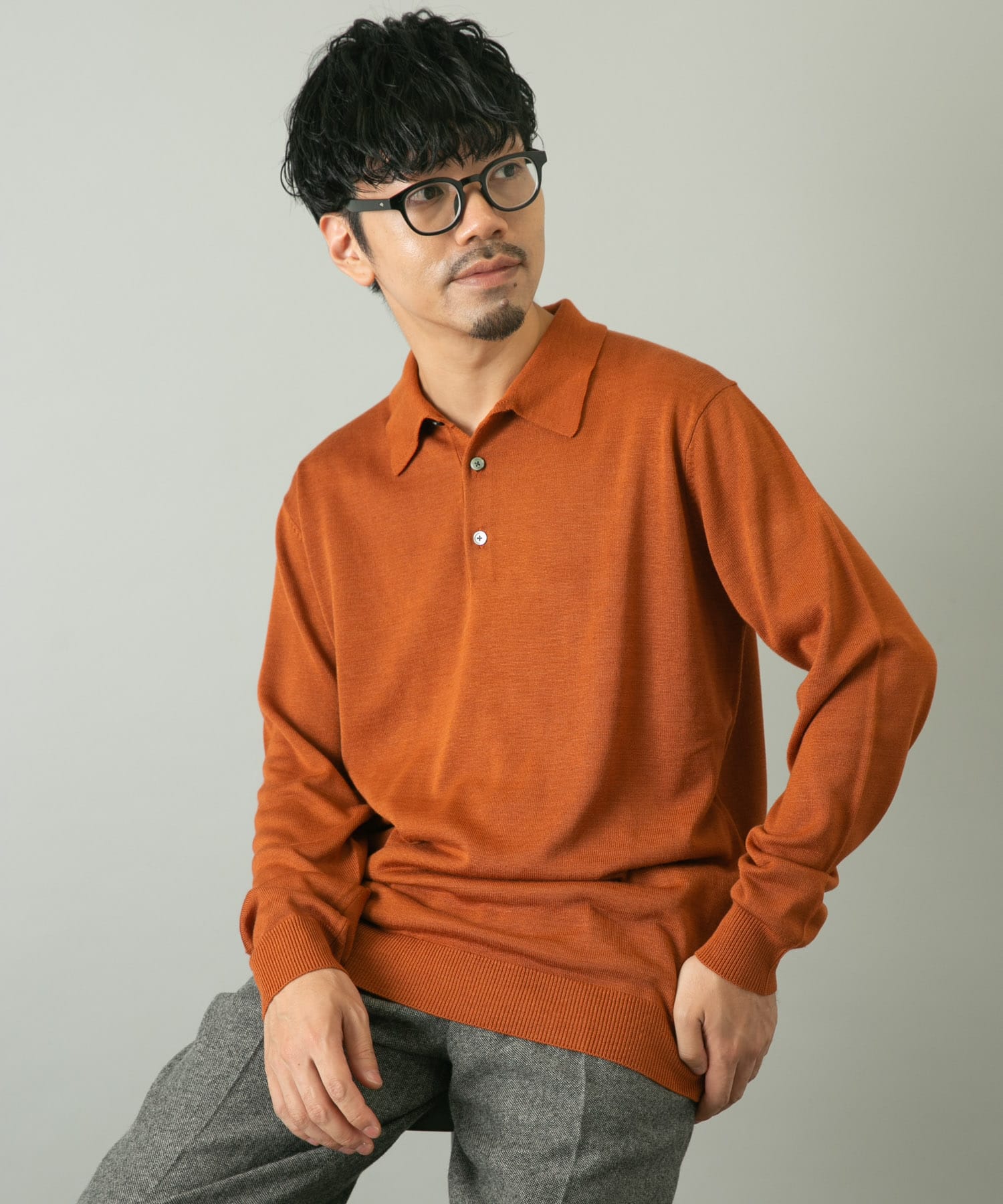 身長：172cm サイズ：L
