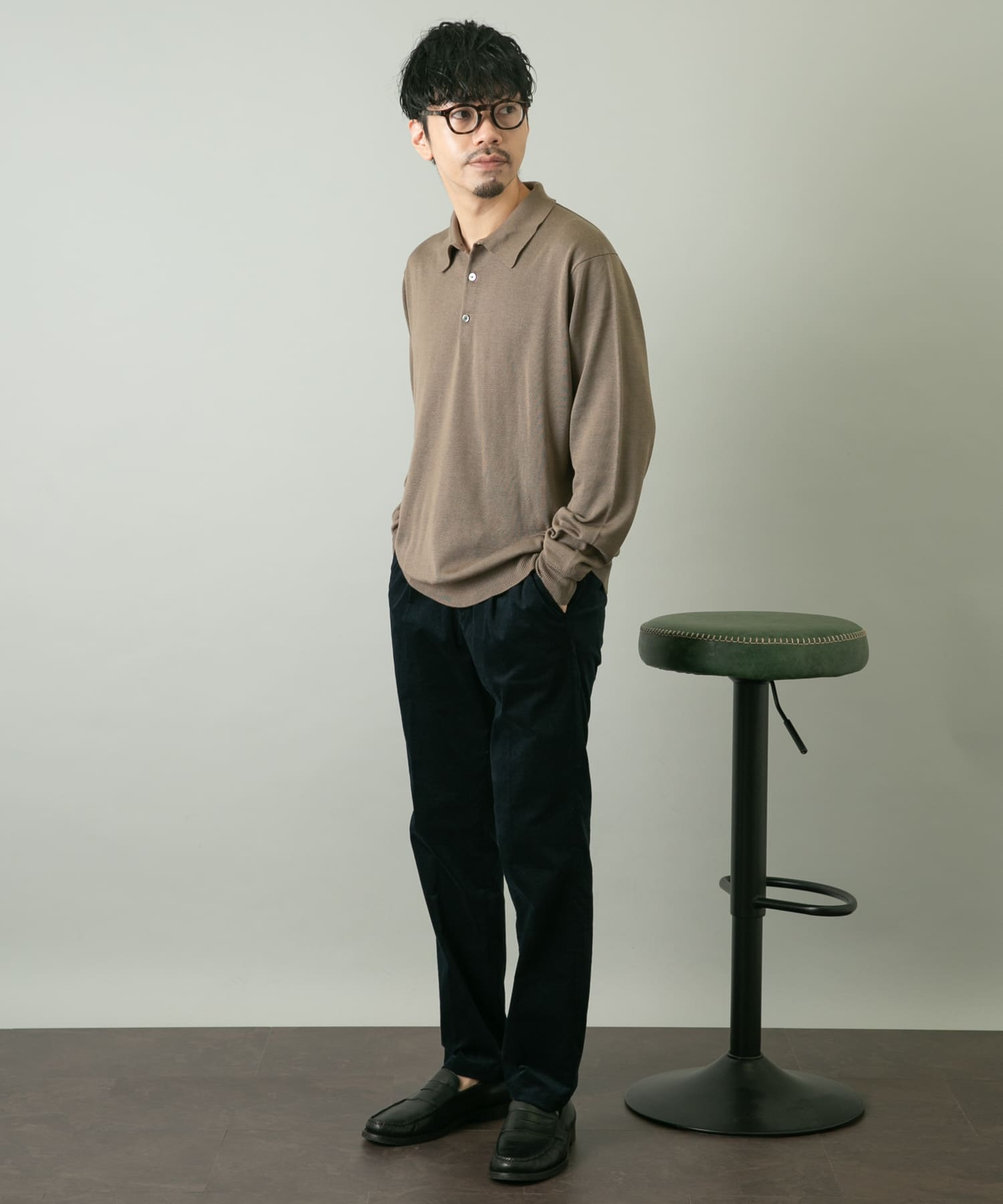 身長：172cm サイズ：L