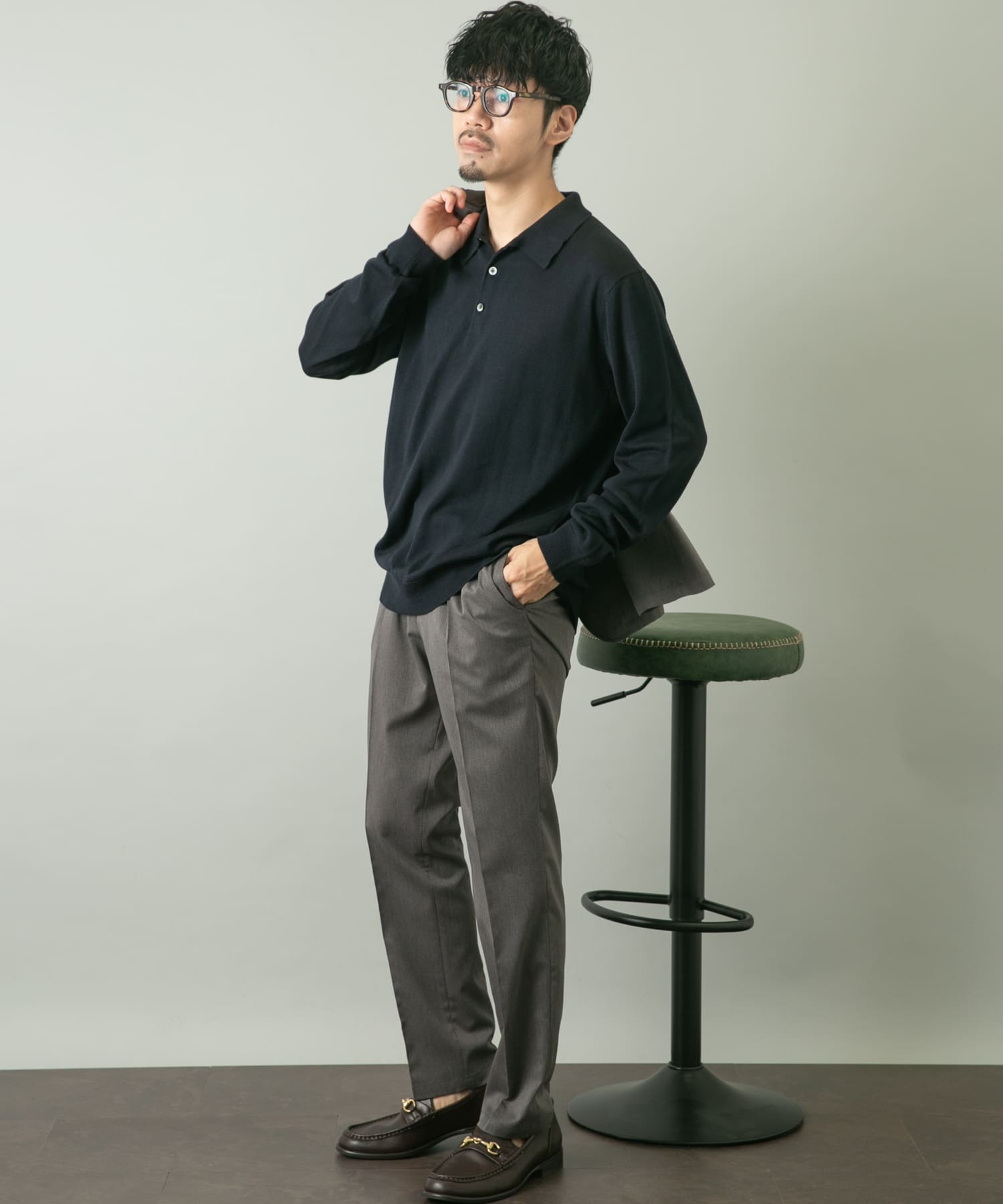 身長：172cm サイズ：L