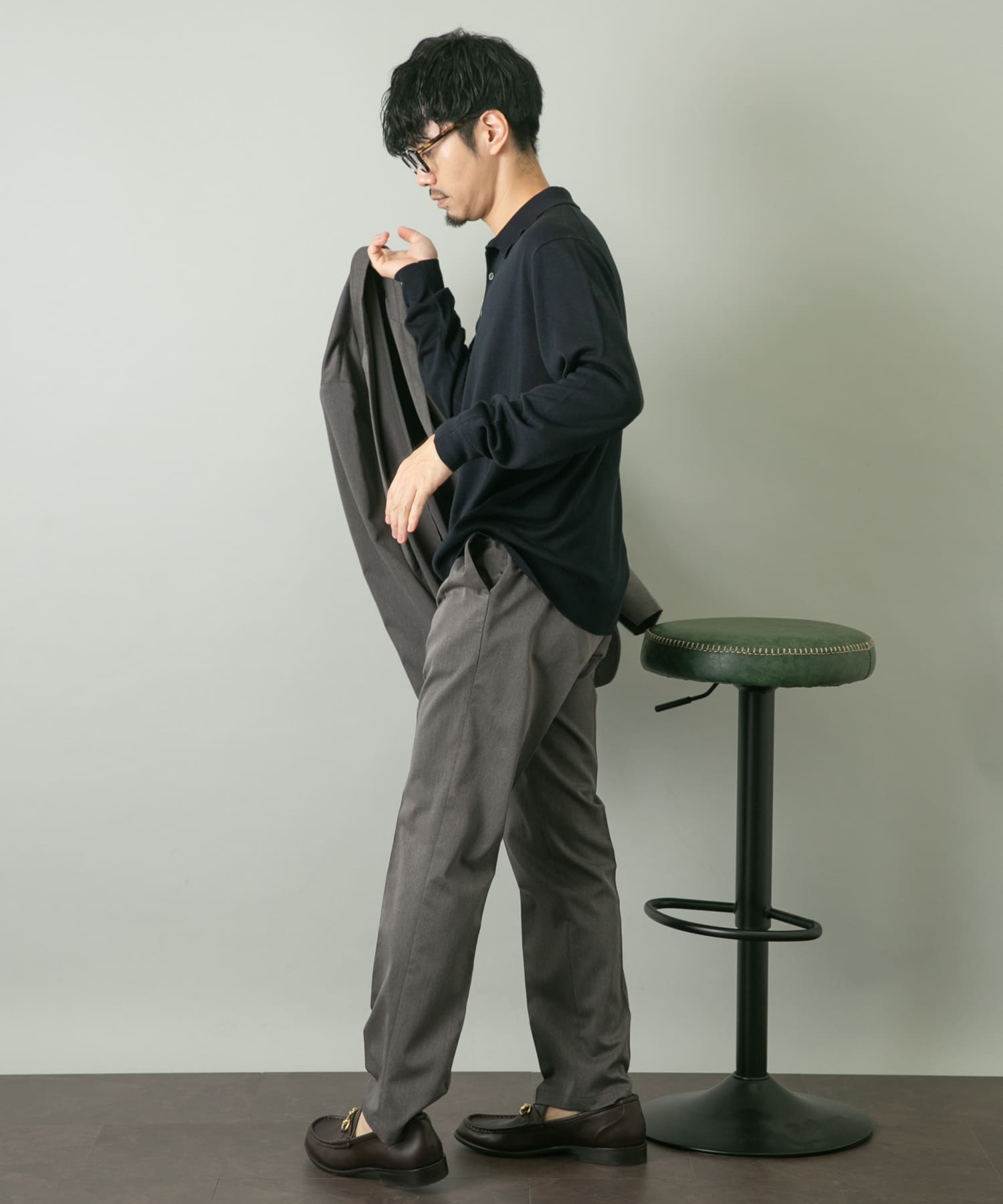 身長：172cm サイズ：L