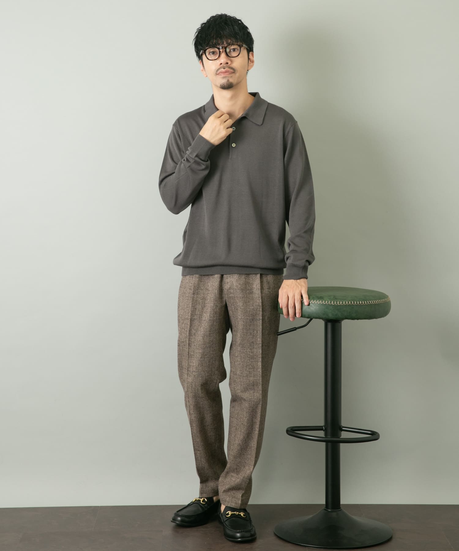 身長：172cm サイズ：L