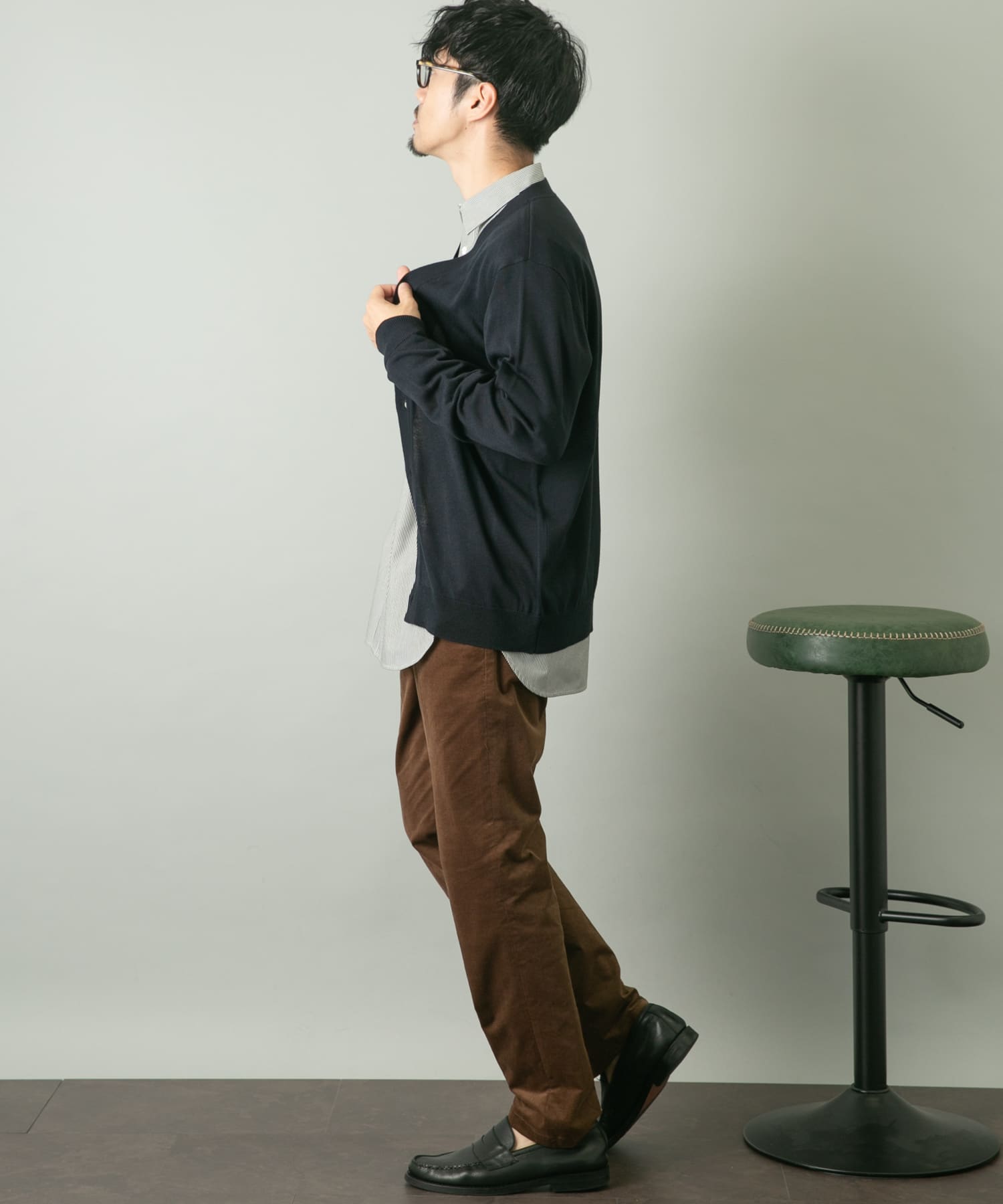 身長：172cm サイズ：L