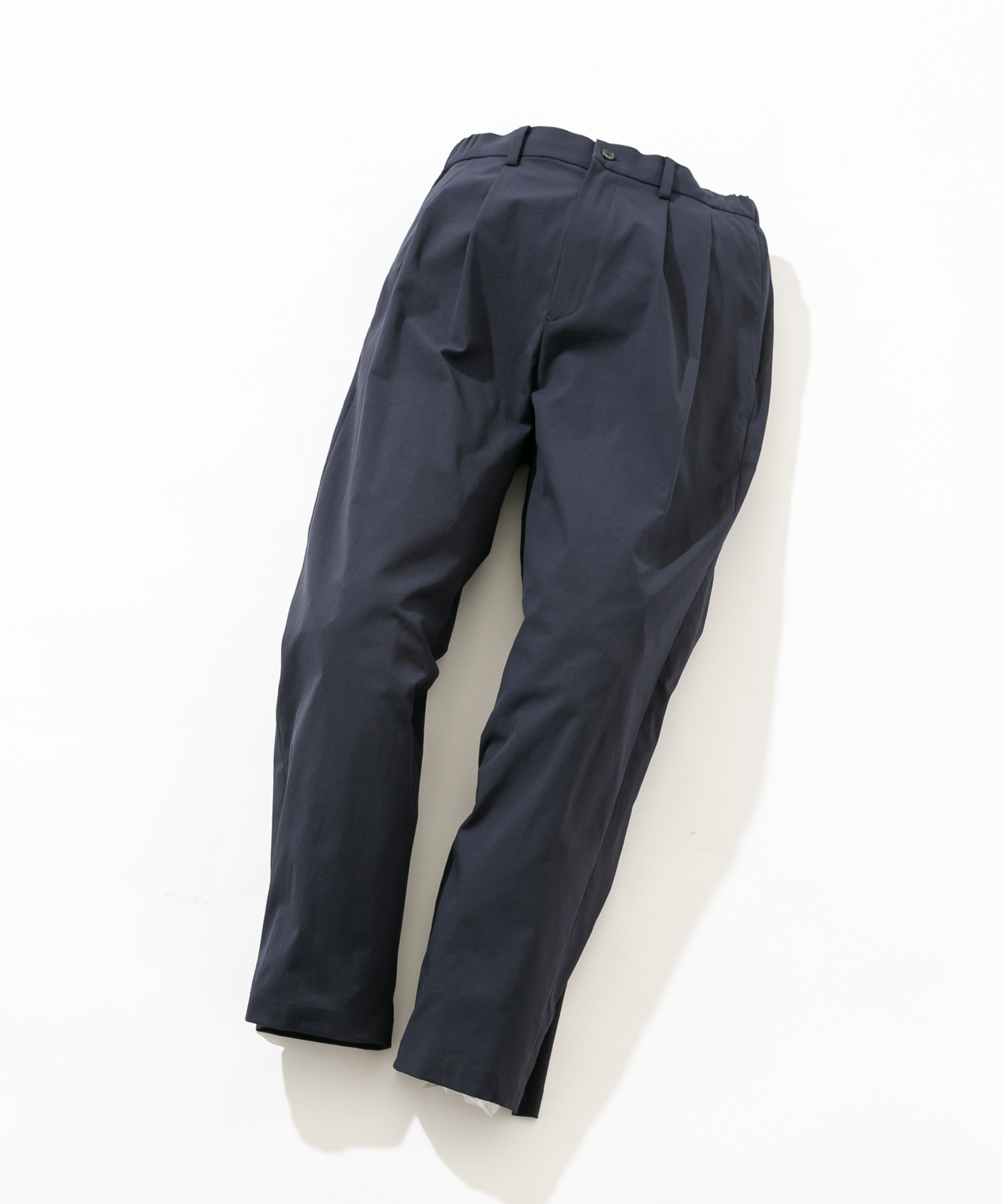 『セットアップ対応』MARUI ORIMONO　3H DryFabricストレッチ2タックパンツ NAVY M
