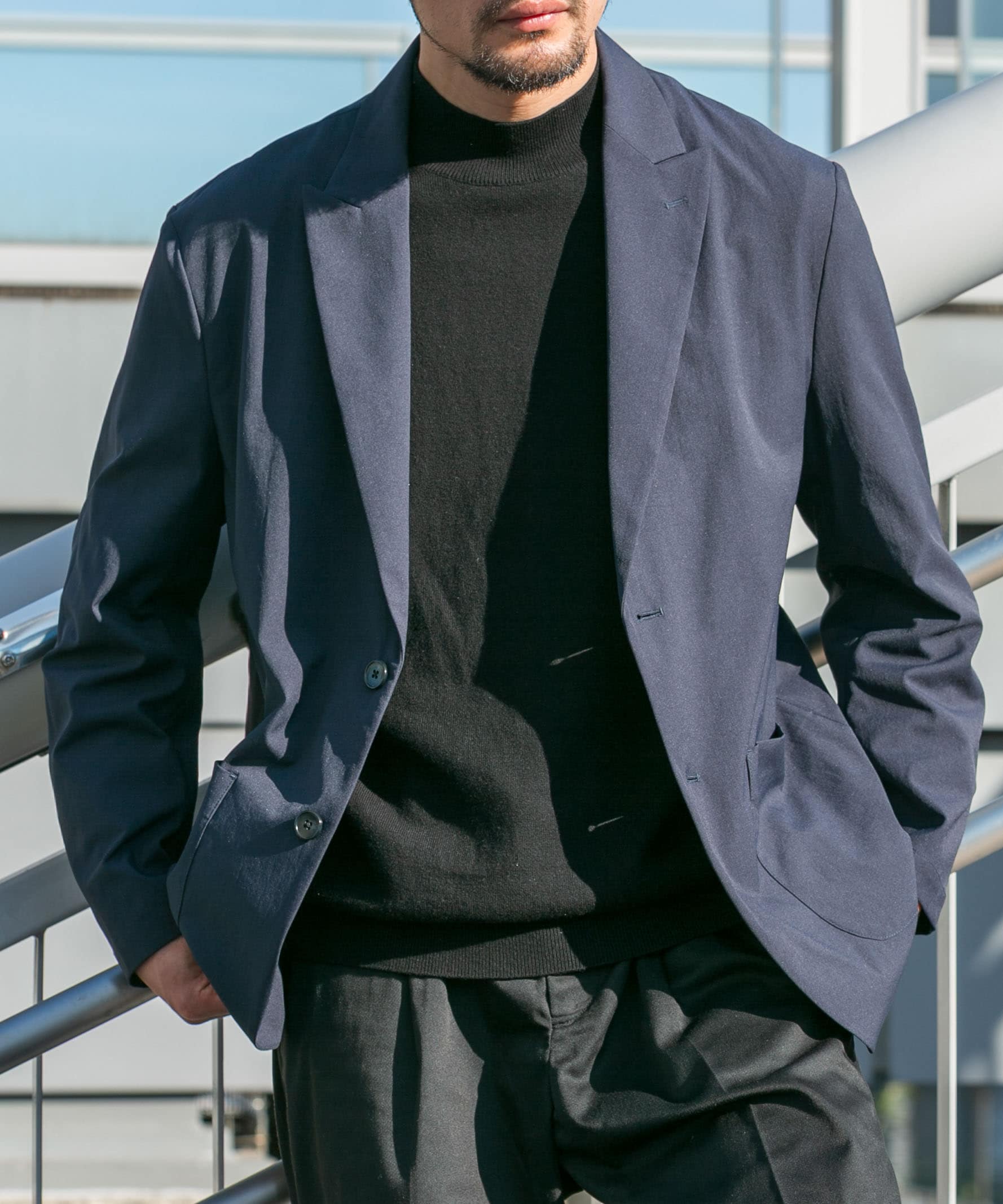 身長：173cm サイズ：L