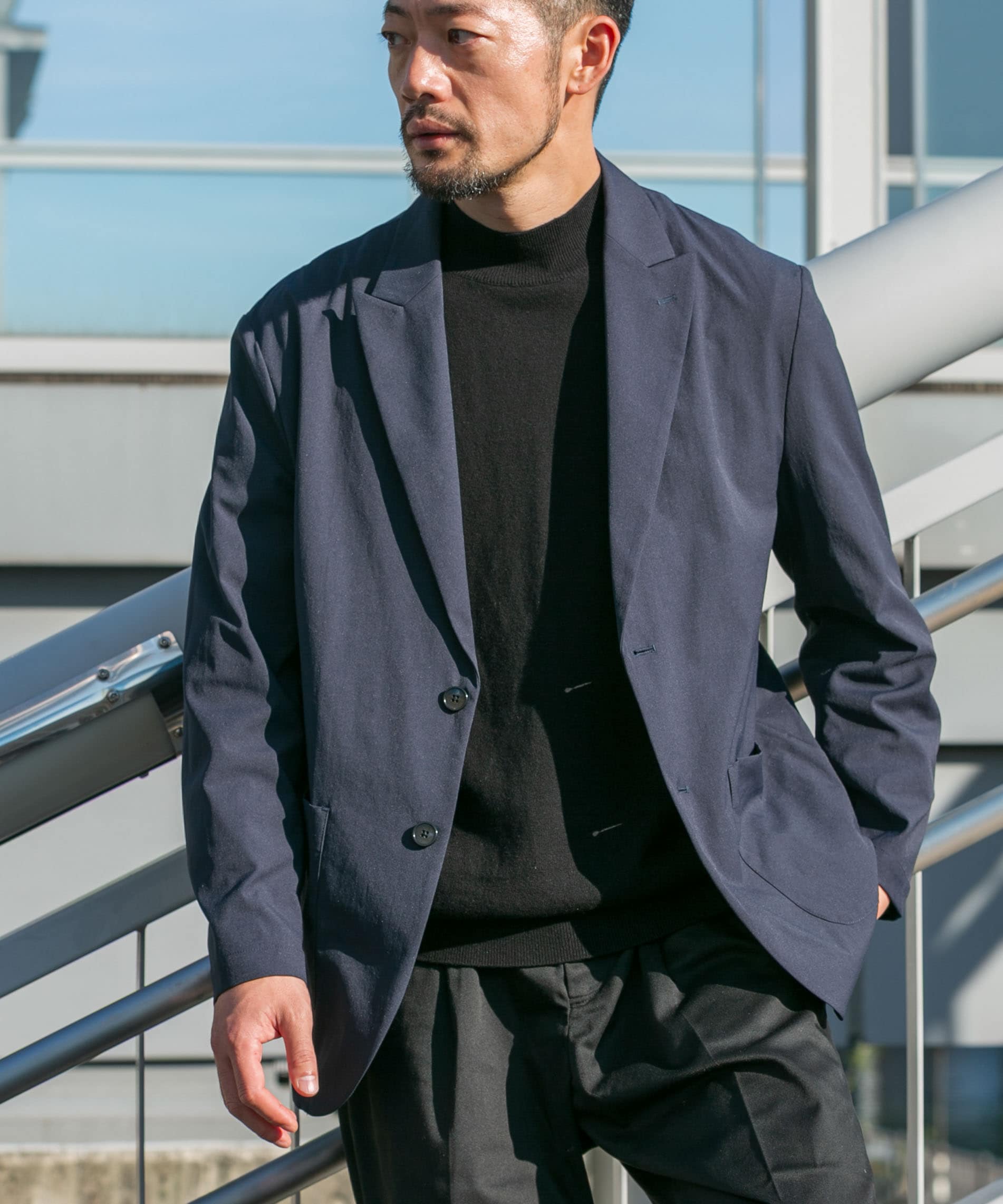 セットアップ対応』MARUI ORIMONO 3H DryFabricストレッチジャケット(M