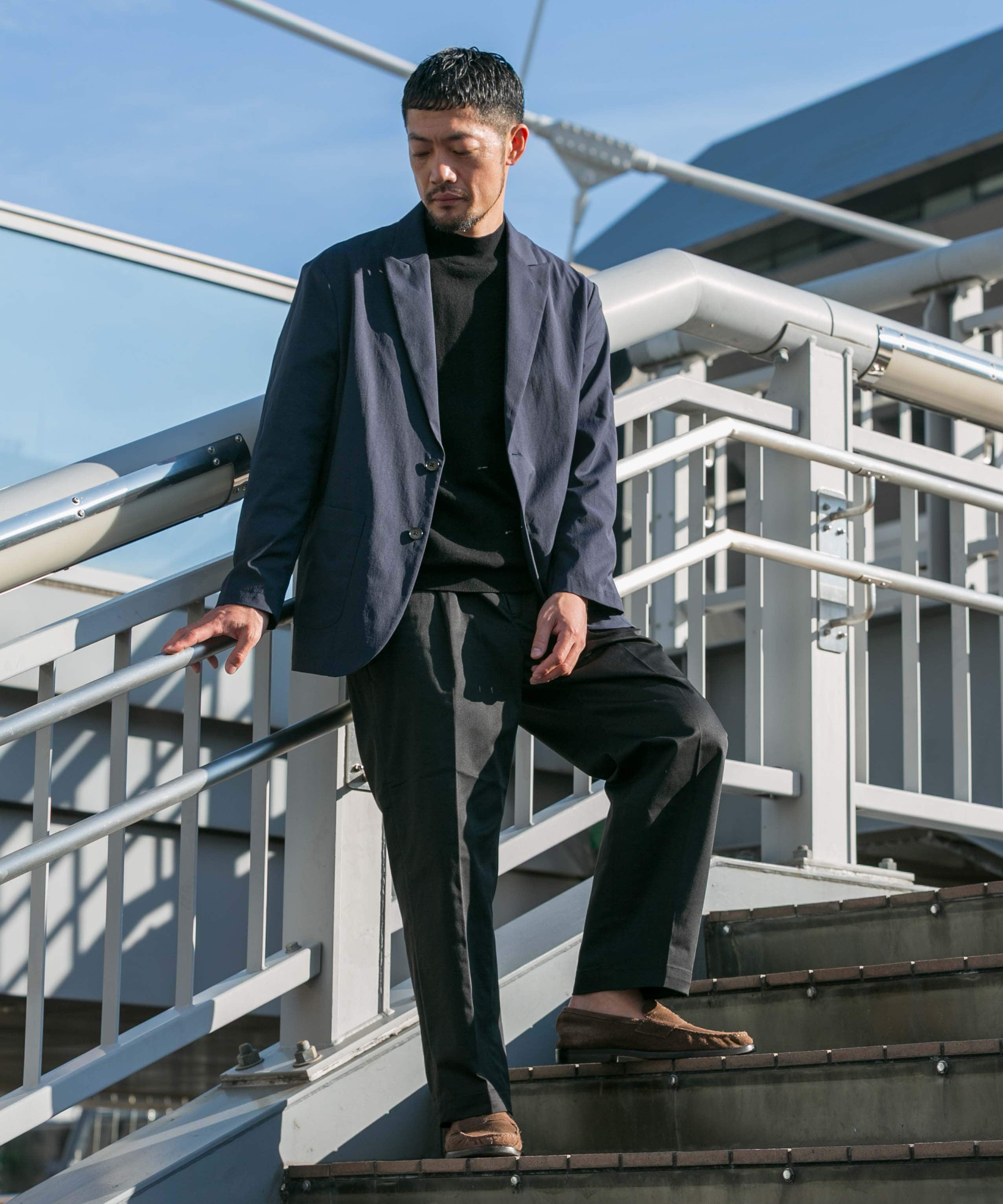 身長：173cm サイズ：L