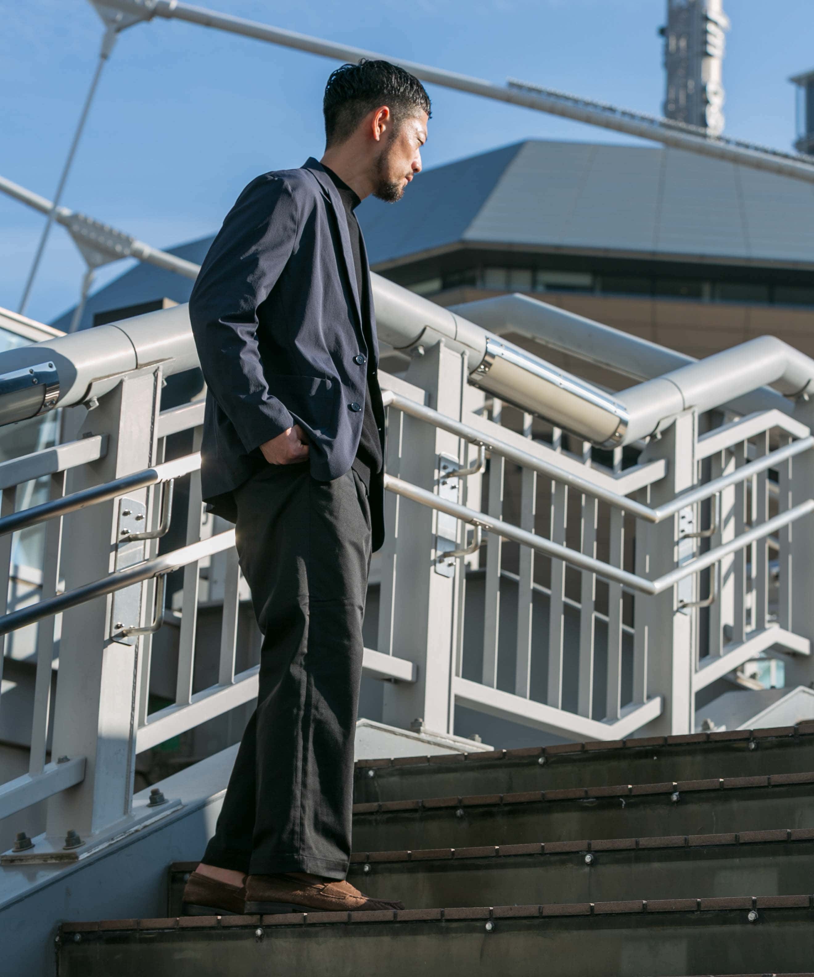 身長：173cm サイズ：L