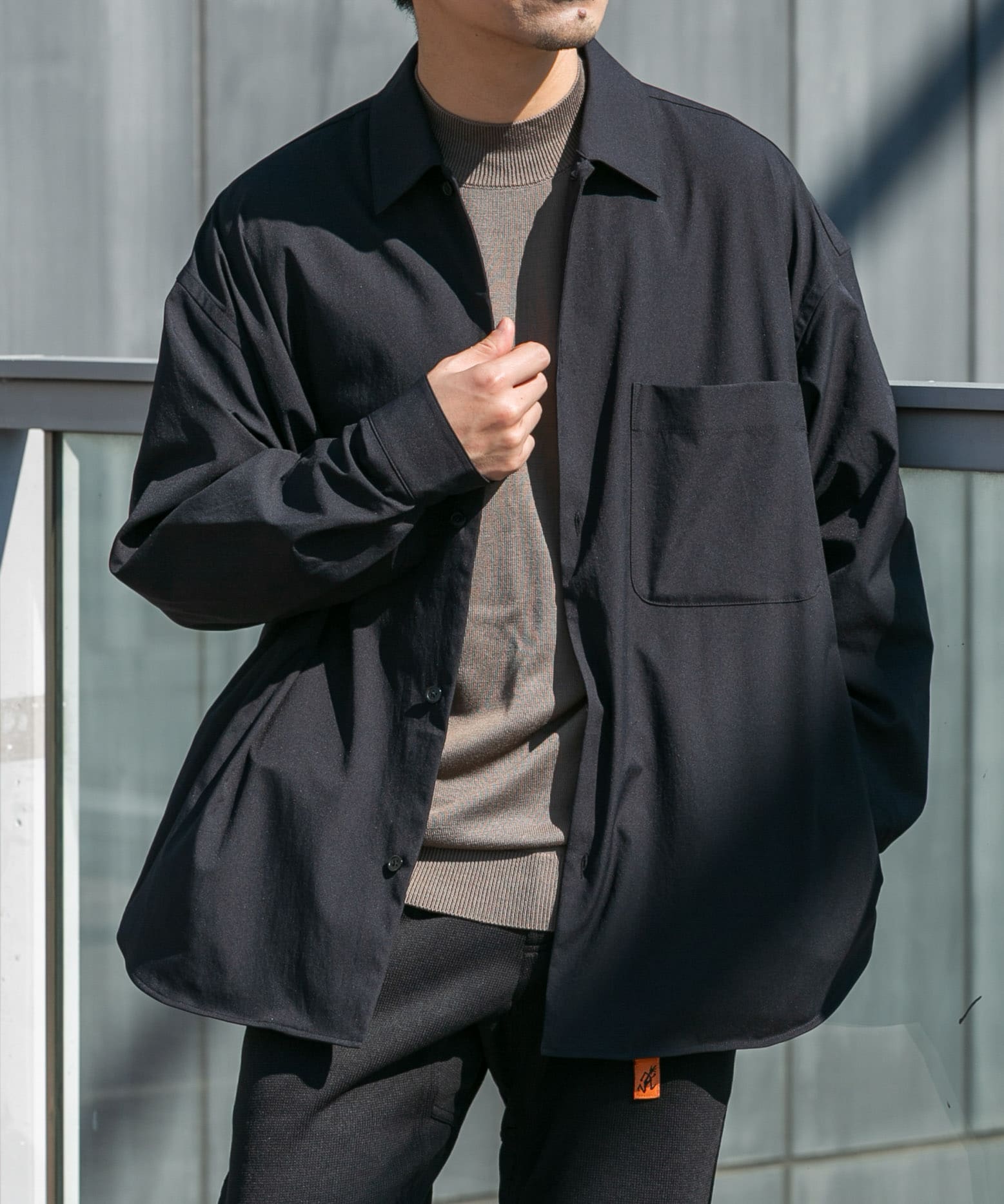 『セットアップ対応』MARUI ORIMONO　3H DryFabricストレッチシャツジャケット