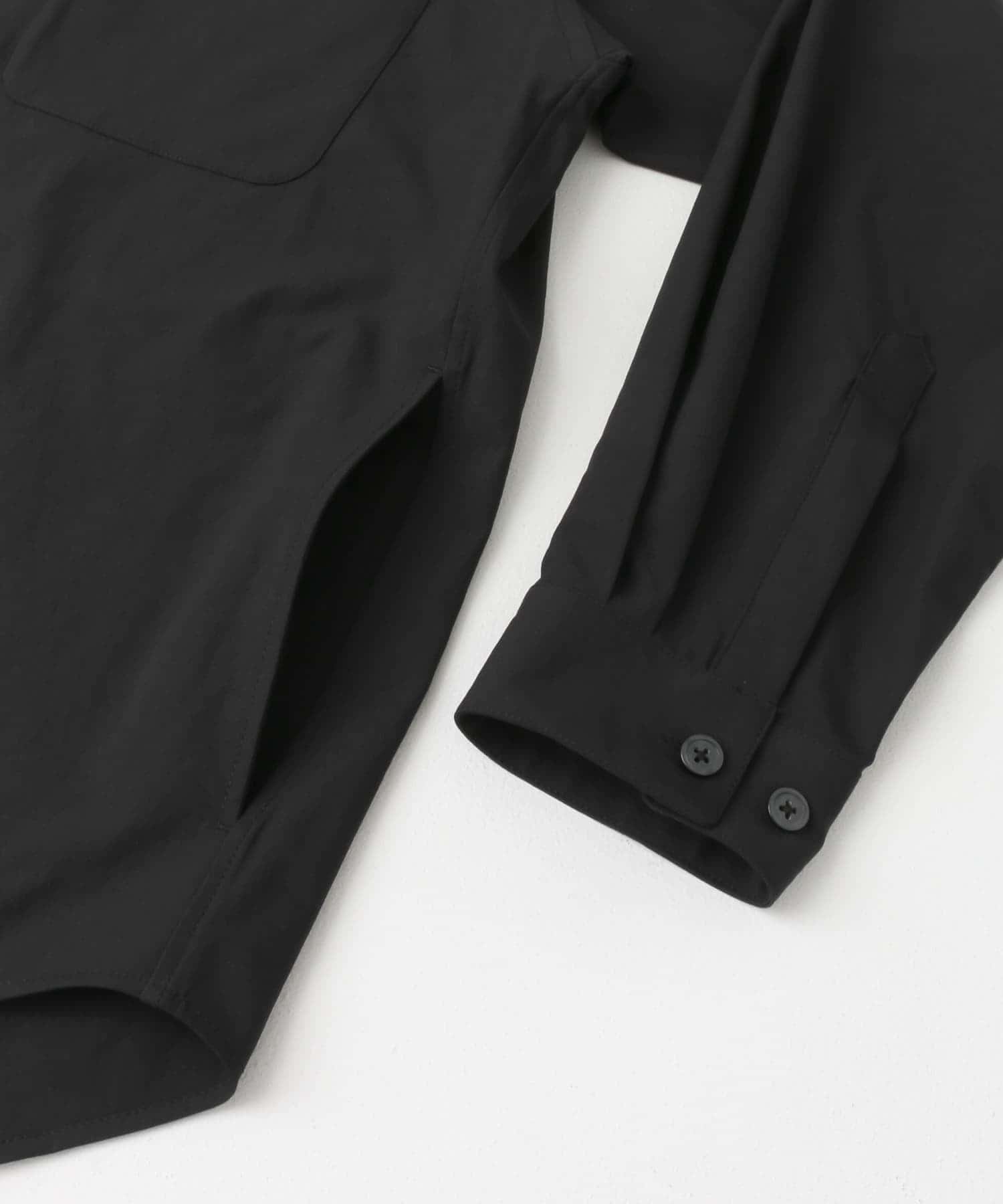 『セットアップ対応』MARUI ORIMONO　3H DryFabricストレッチシャツジャケット BLACK M