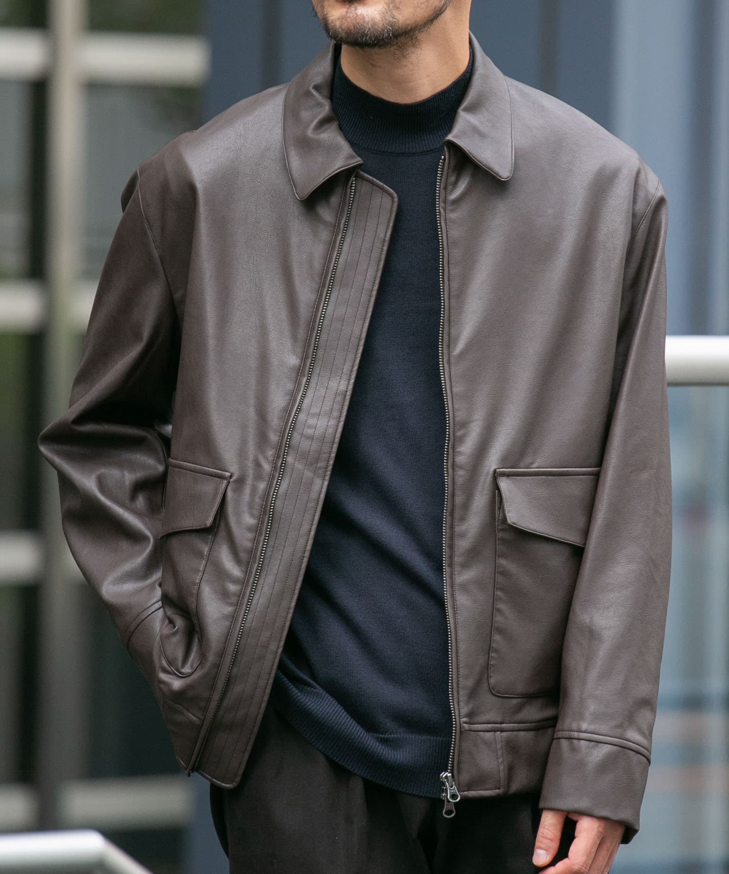 身長：173cm サイズ：L