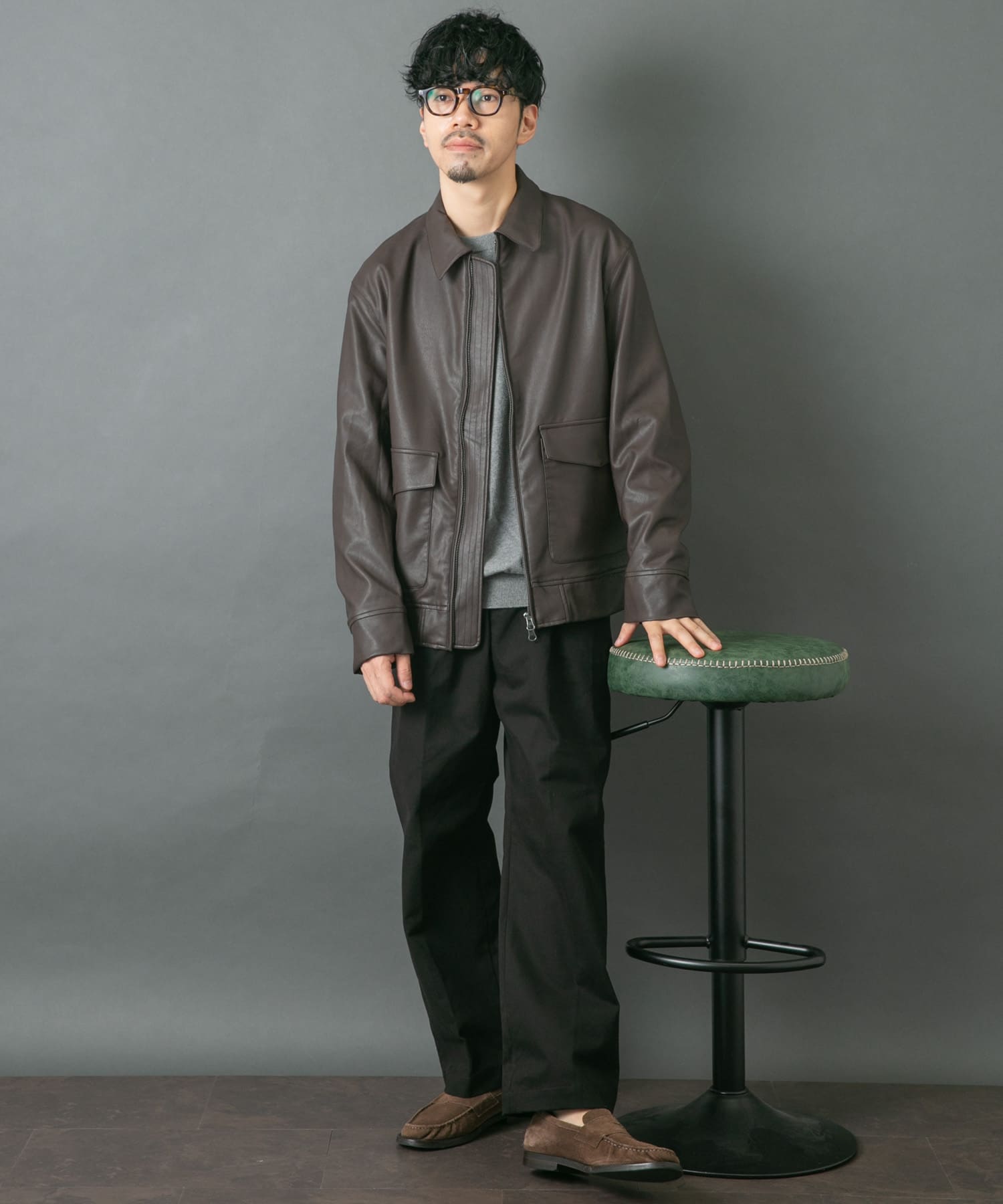 身長：172cm サイズ：L