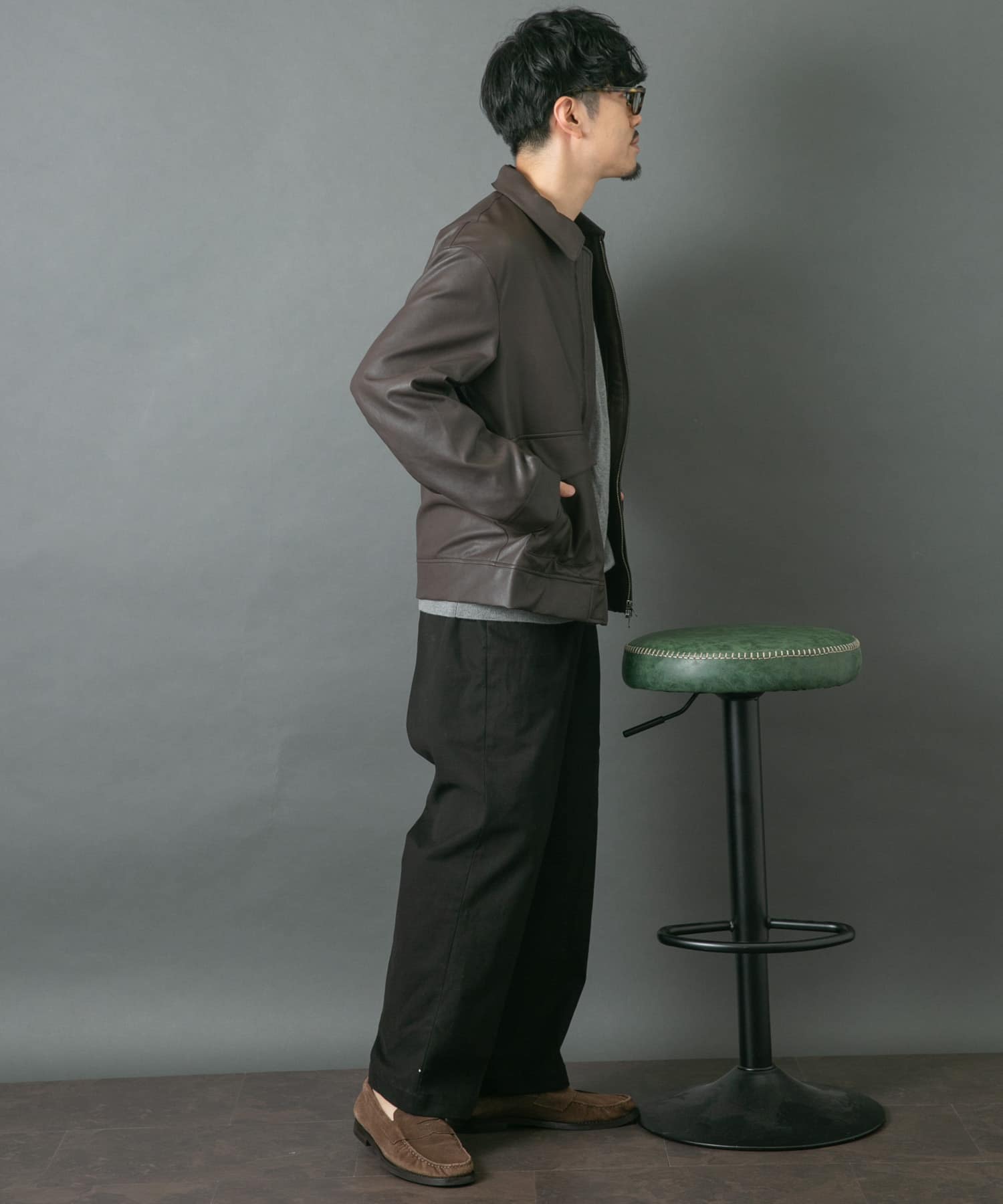 身長：172cm サイズ：L