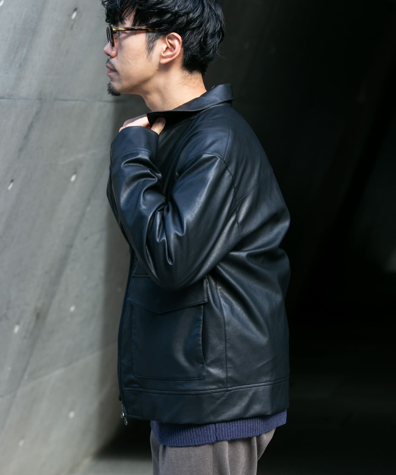 身長：172cm サイズ：L