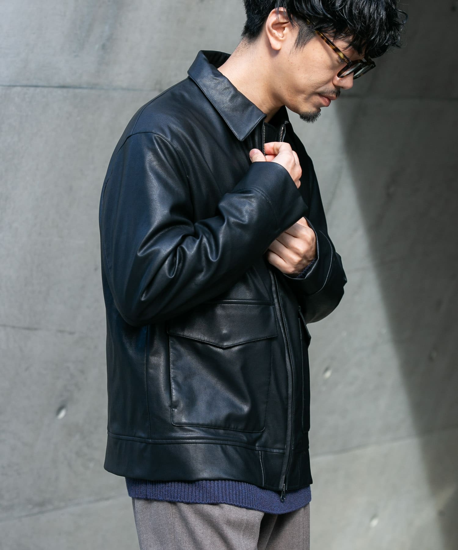 身長：172cm サイズ：L