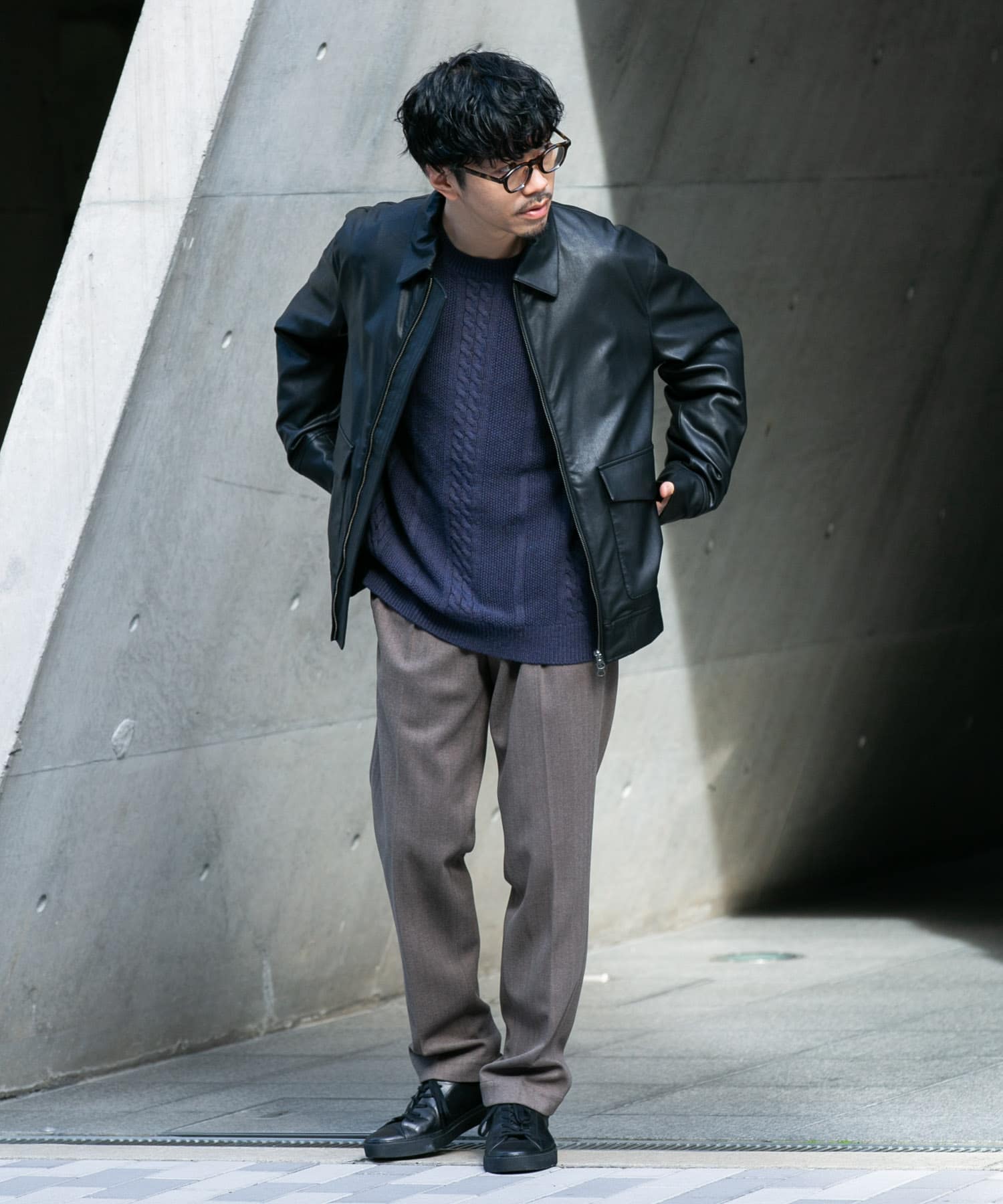 身長：172cm サイズ：L