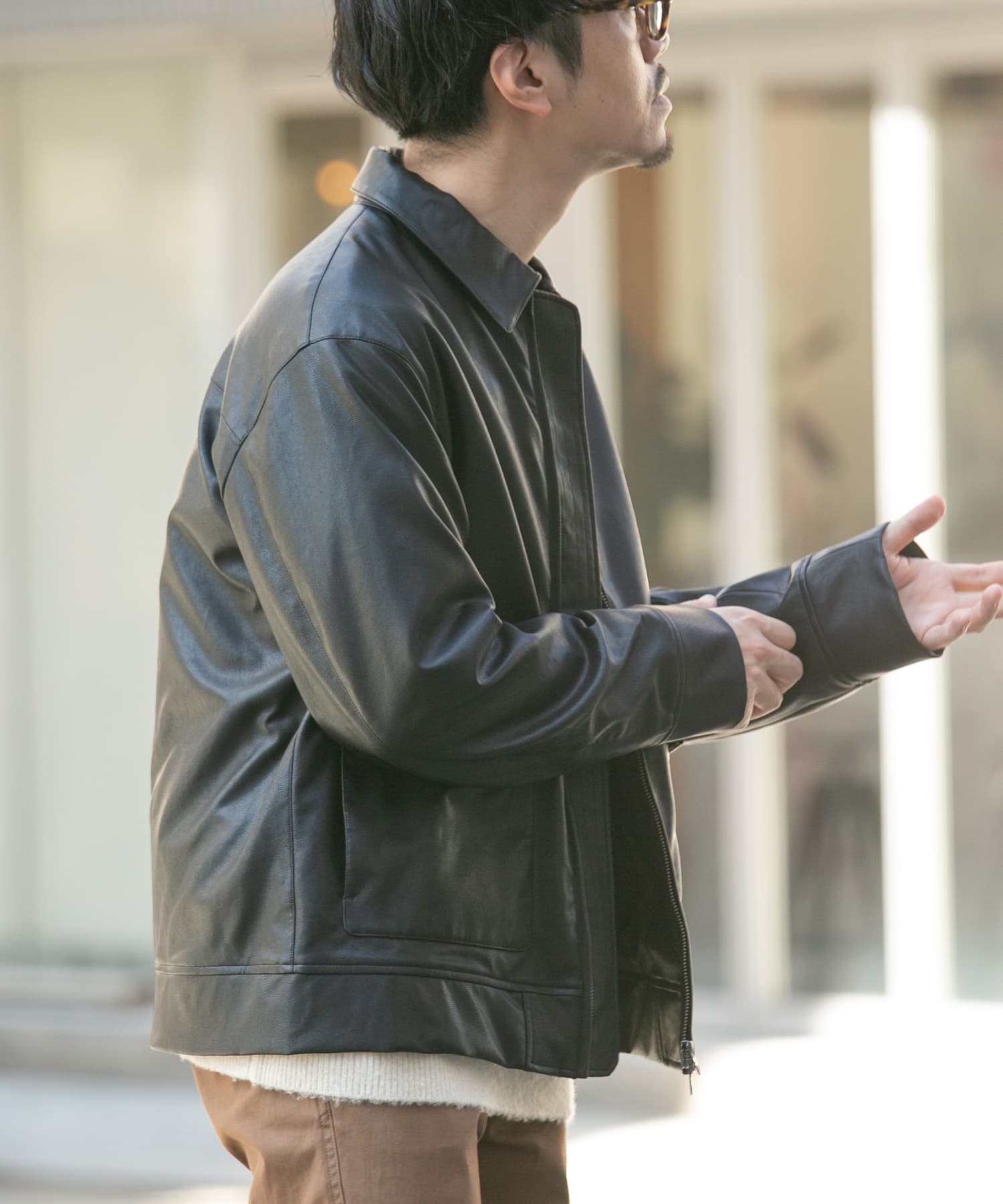 身長：172cm サイズ：L