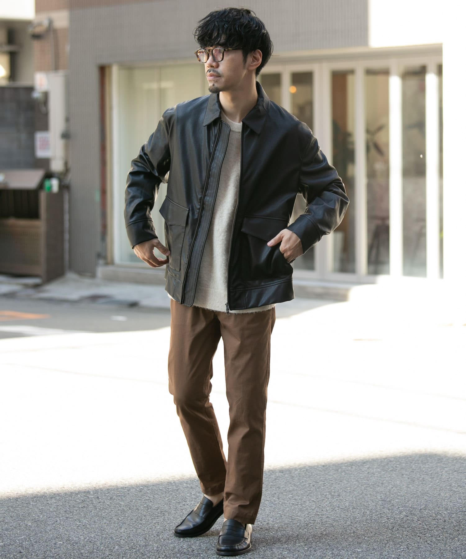 身長：172cm サイズ：L