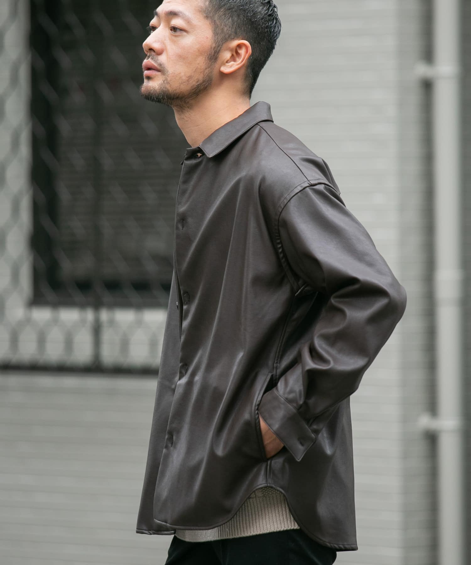 身長：173cm サイズ：L