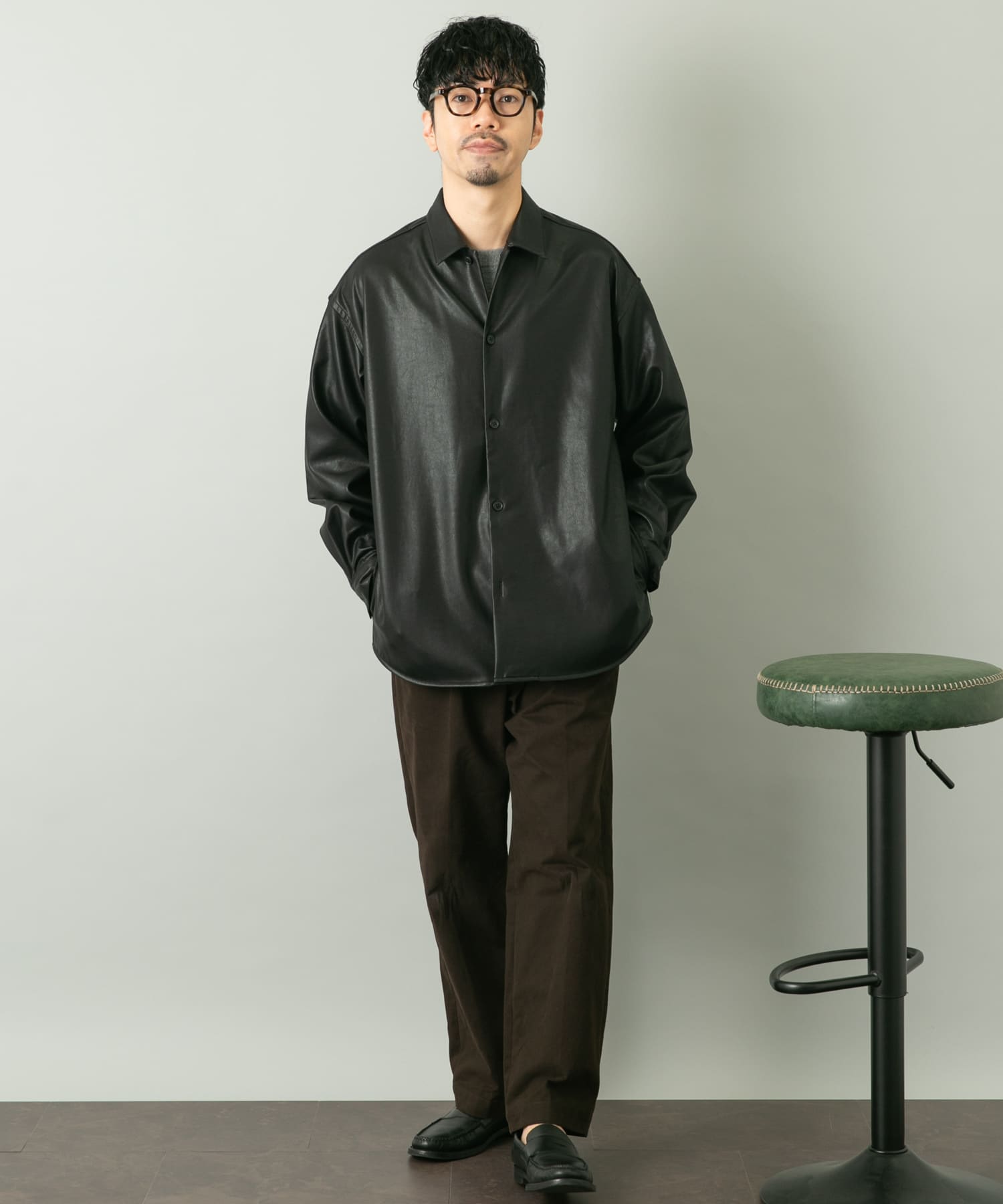 身長：172cm サイズ：L