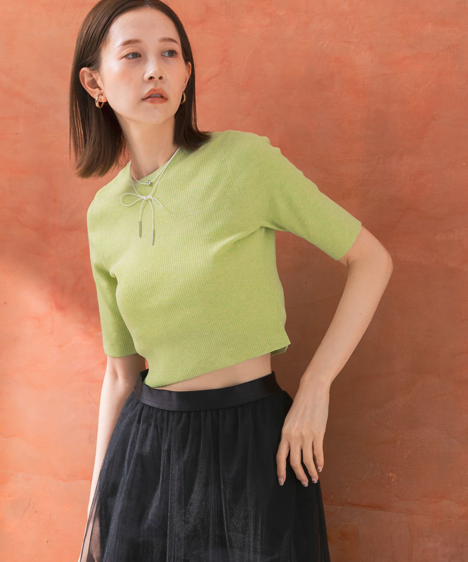 身長：165cm サイズ：FREE