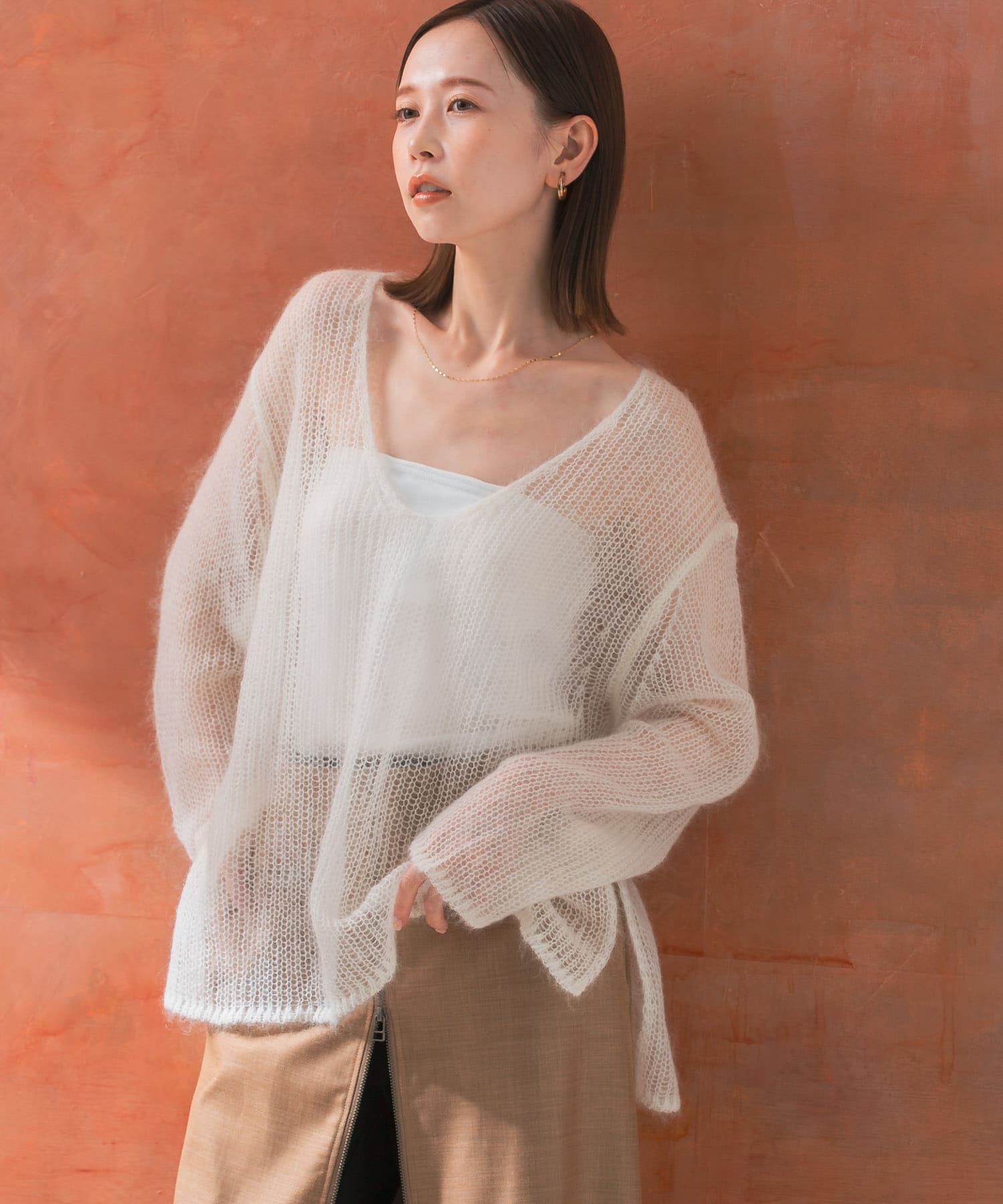 身長：165cm サイズ：FREE