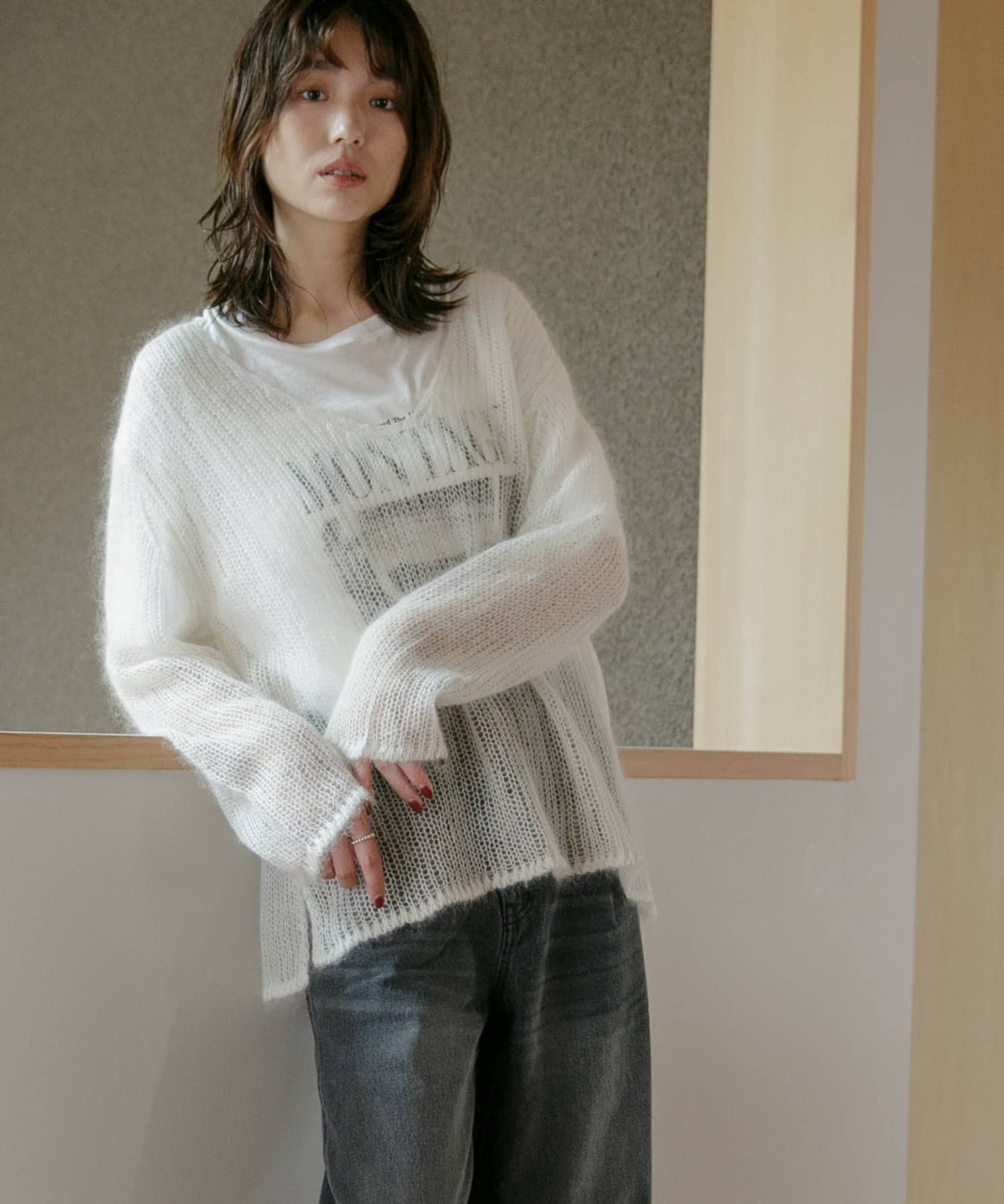 身長：168cm サイズ：FREE