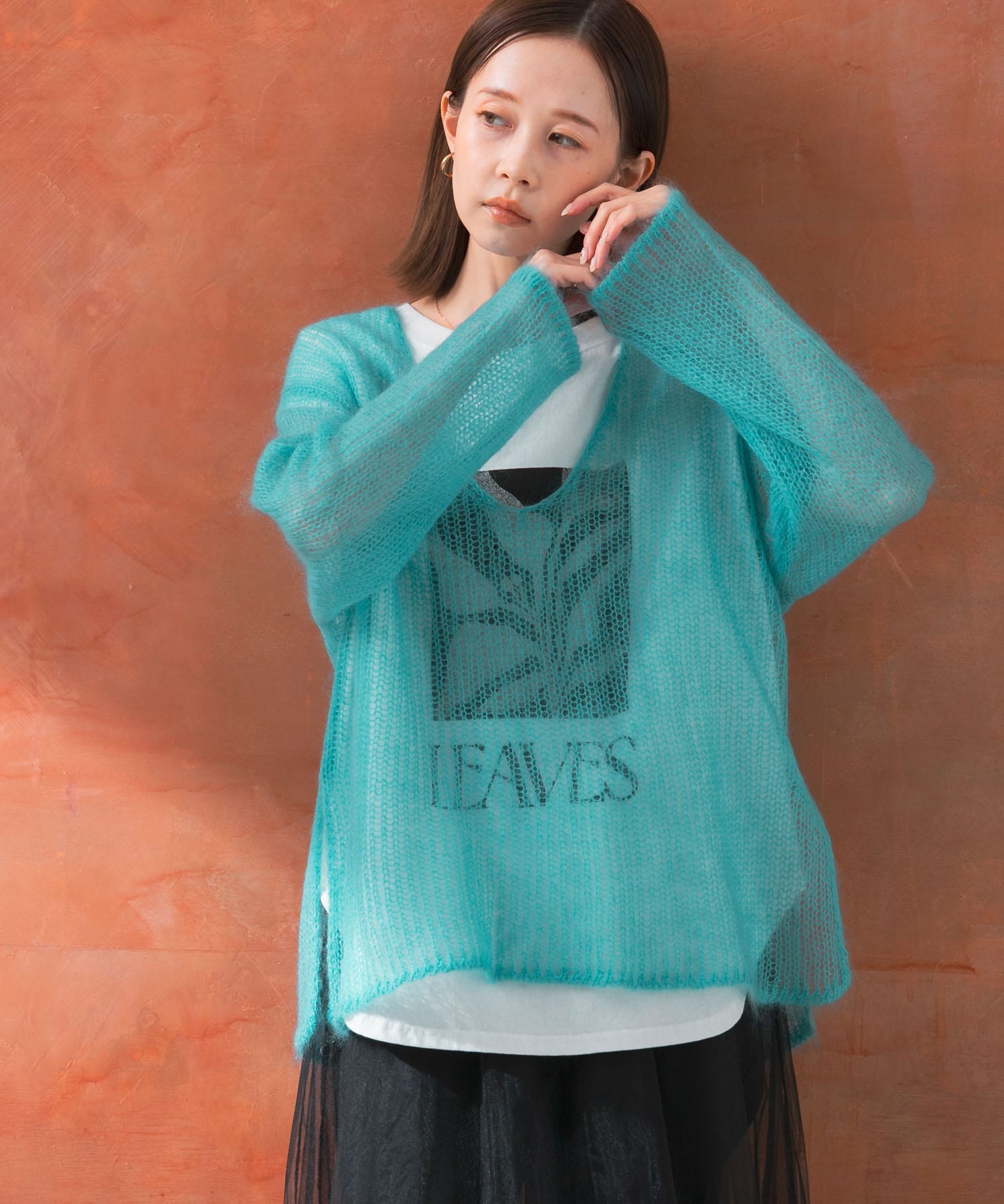 身長：165cm サイズ：FREE