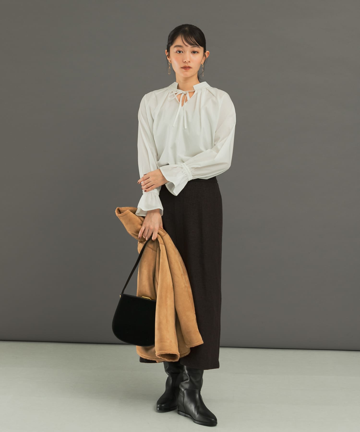 身長：165cm サイズ：FREE
